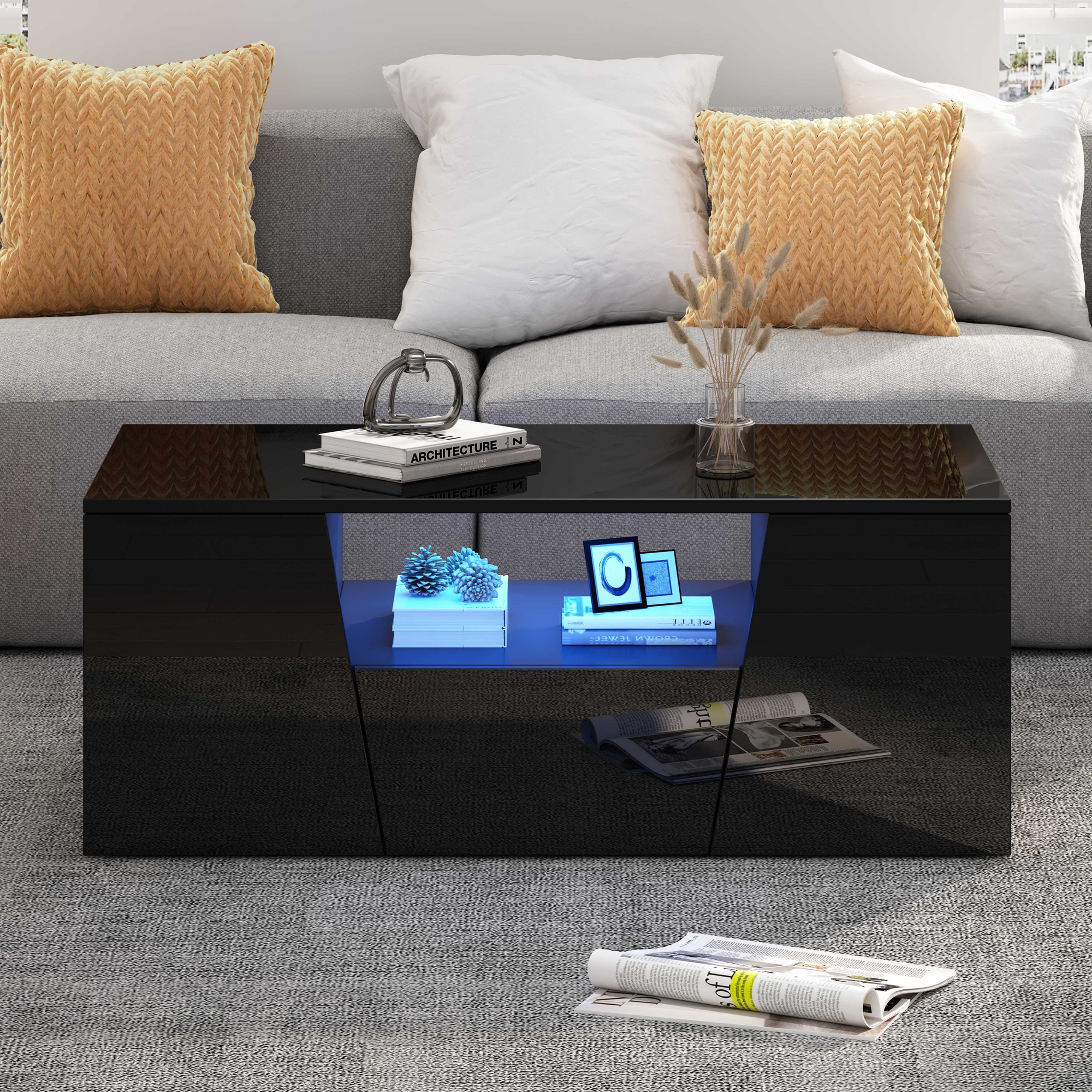 BlingBin Couchtisch Kaffeetisch Beistelltisch Wohnzimmertisch (1-St., günstig online kaufen