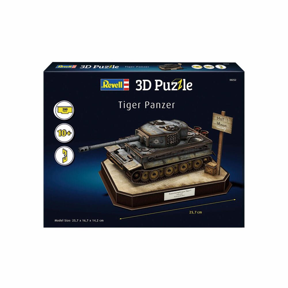 Revell® 3D-Puzzle Panzer Tiger I, Puzzleteile
