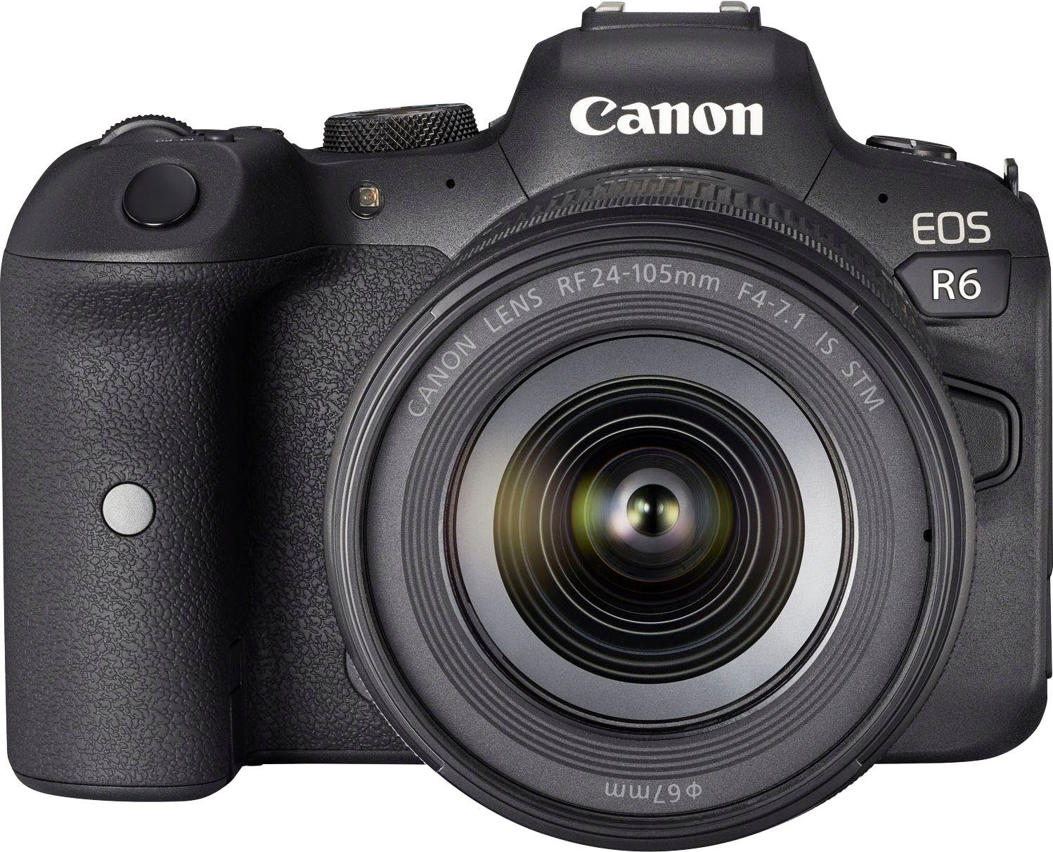 Canon EOS R6 Gehäuse + RF 24-105mm F4-7.1 IS STM Systemkamera (RF 24-105mm F4-7.1 IS STM, 20,1 MP, Bluetooth, WLAN (WiFi) | Systemkameras