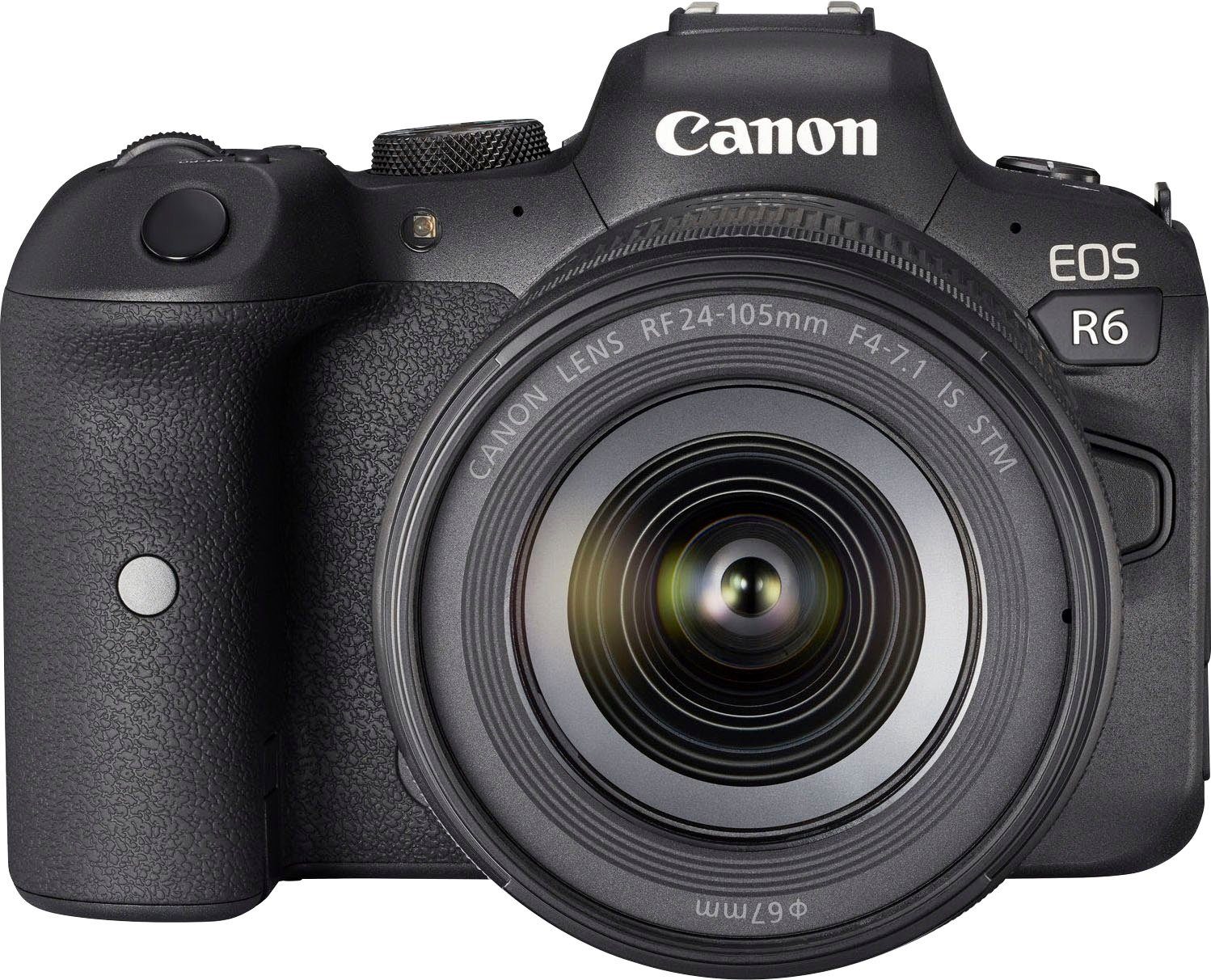 EOS F4-7.1 Systemkamera STM R6 IS Bluetooth, 24-105mm WLAN 24-105mm Gehäuse IS STM, F4-7.1 (RF 20,1 MP, (WiFi) + RF Canon