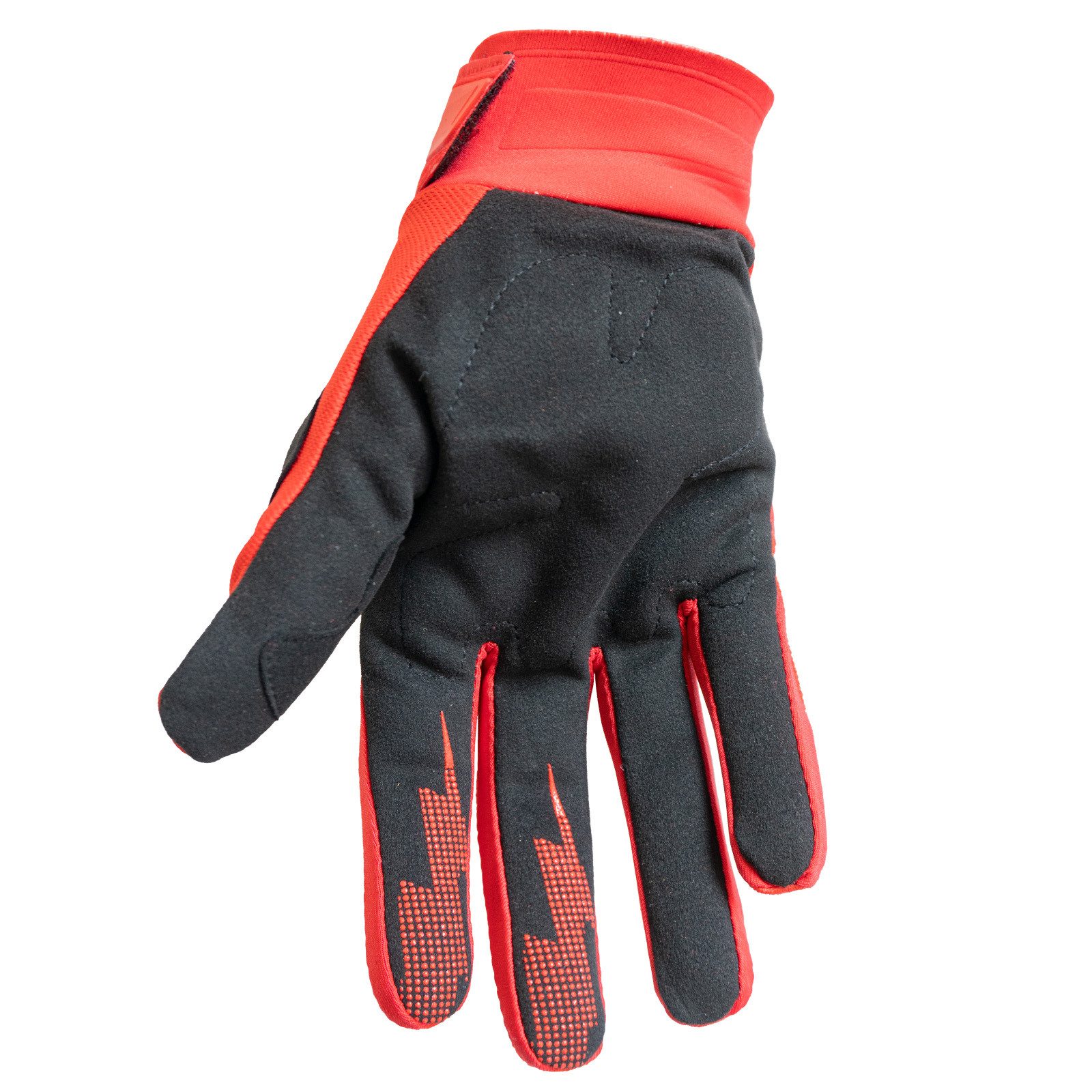 Weber GmbH Motorradhandschuhe Weber #Werkeholics Handschuhe rot / weiß mit hervorragendem Grip, Fingerknöchelprotektoren