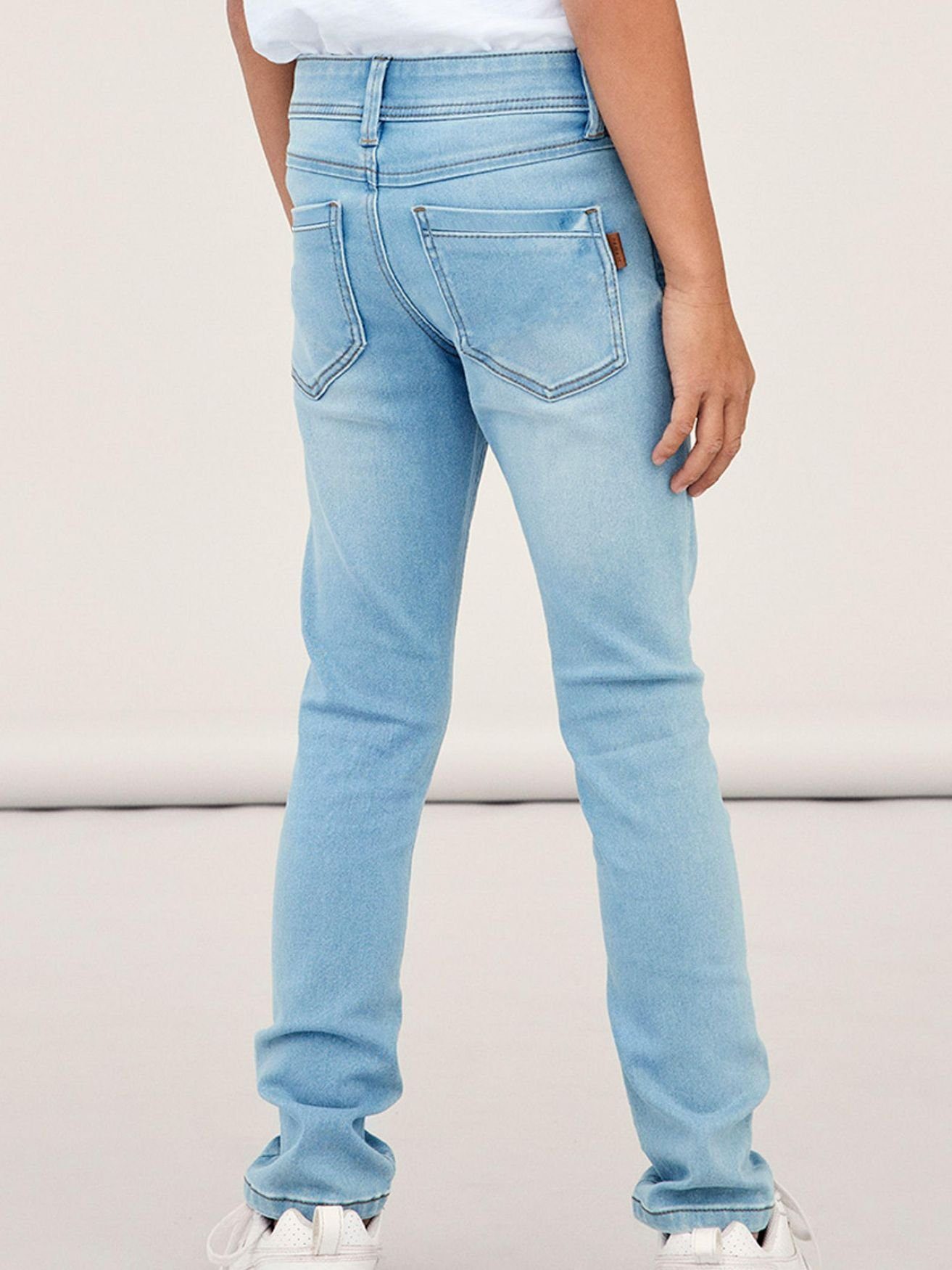 It Regular-fit-Jeans in Fit Slim Denim NKMSILAS Hellblau Name 5492 Jeans