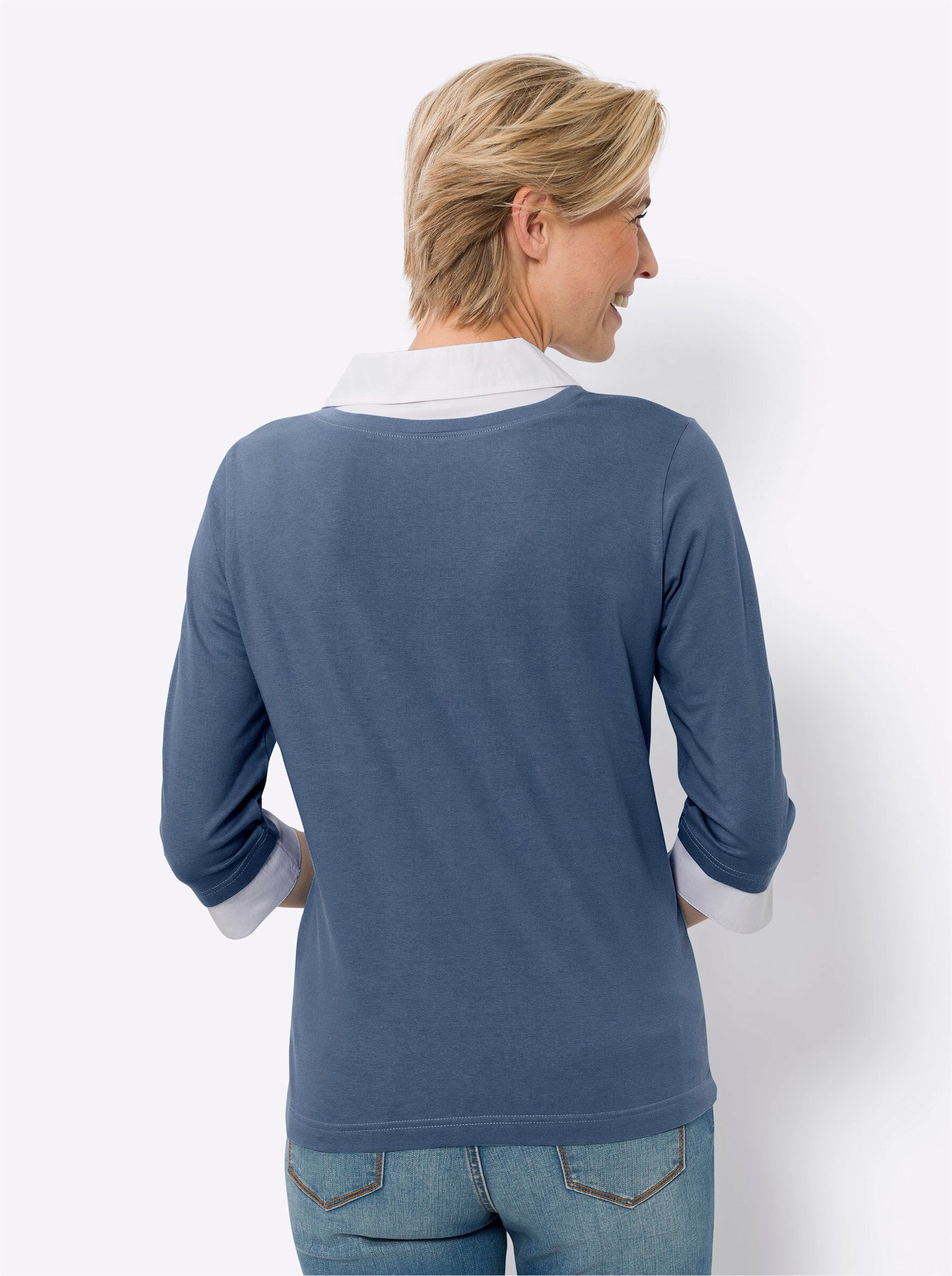 Sieh an! T-Shirt 2-in-1-Shirt günstig online kaufen