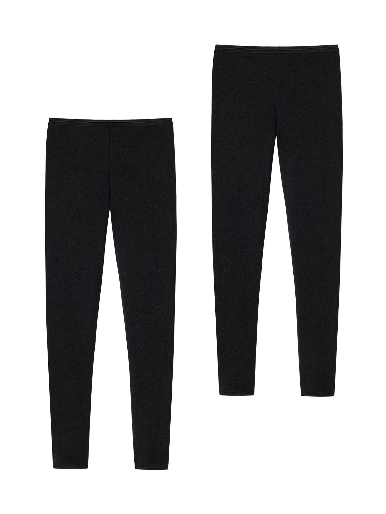 Schiesser Leggings Luxury (2-tlg) Blickdicht thermo-Leggins günstig online kaufen