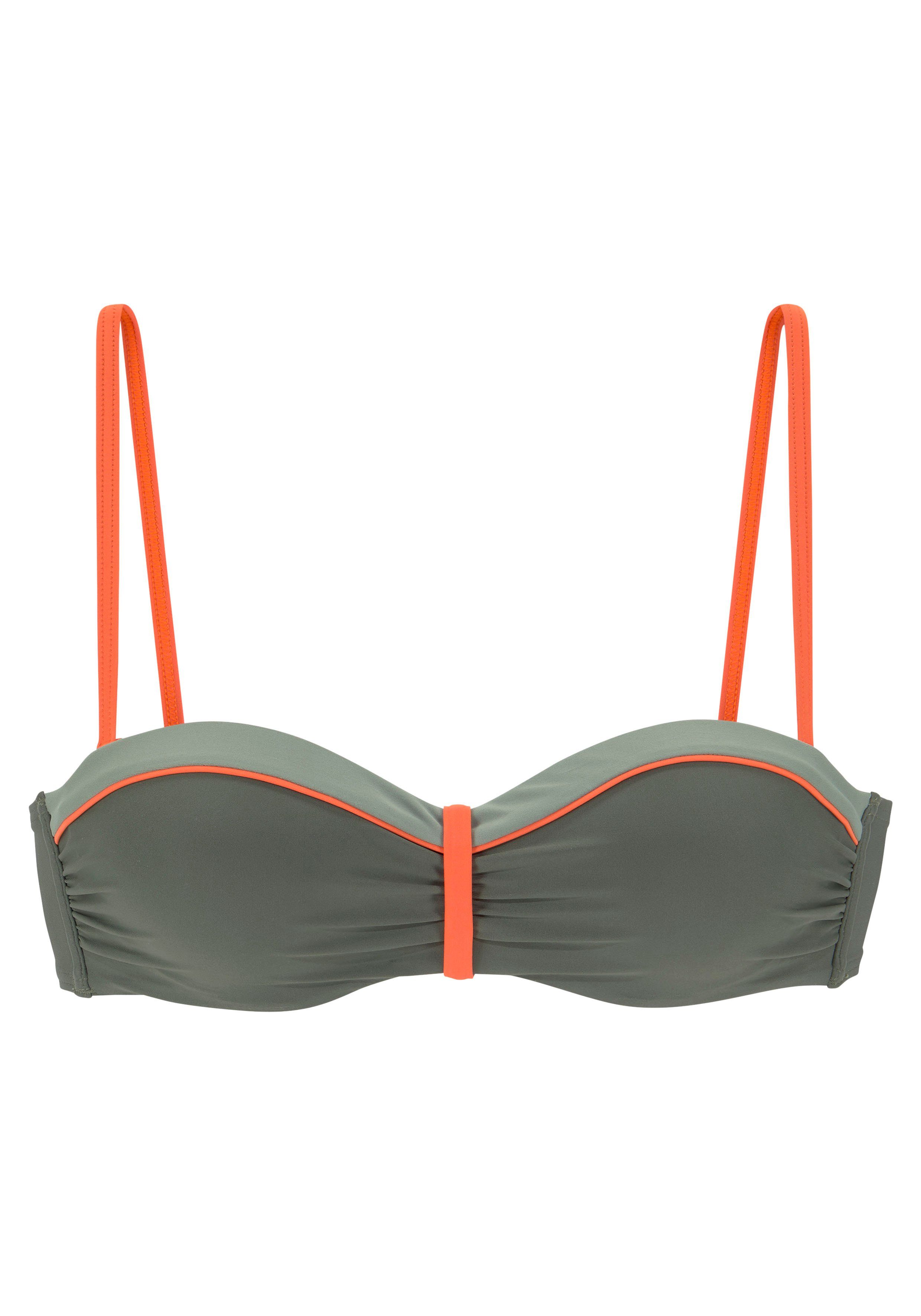 LASCANA Bügel-Bandeau-Bikini-Top Yuna, mit 4 Tragevarianten