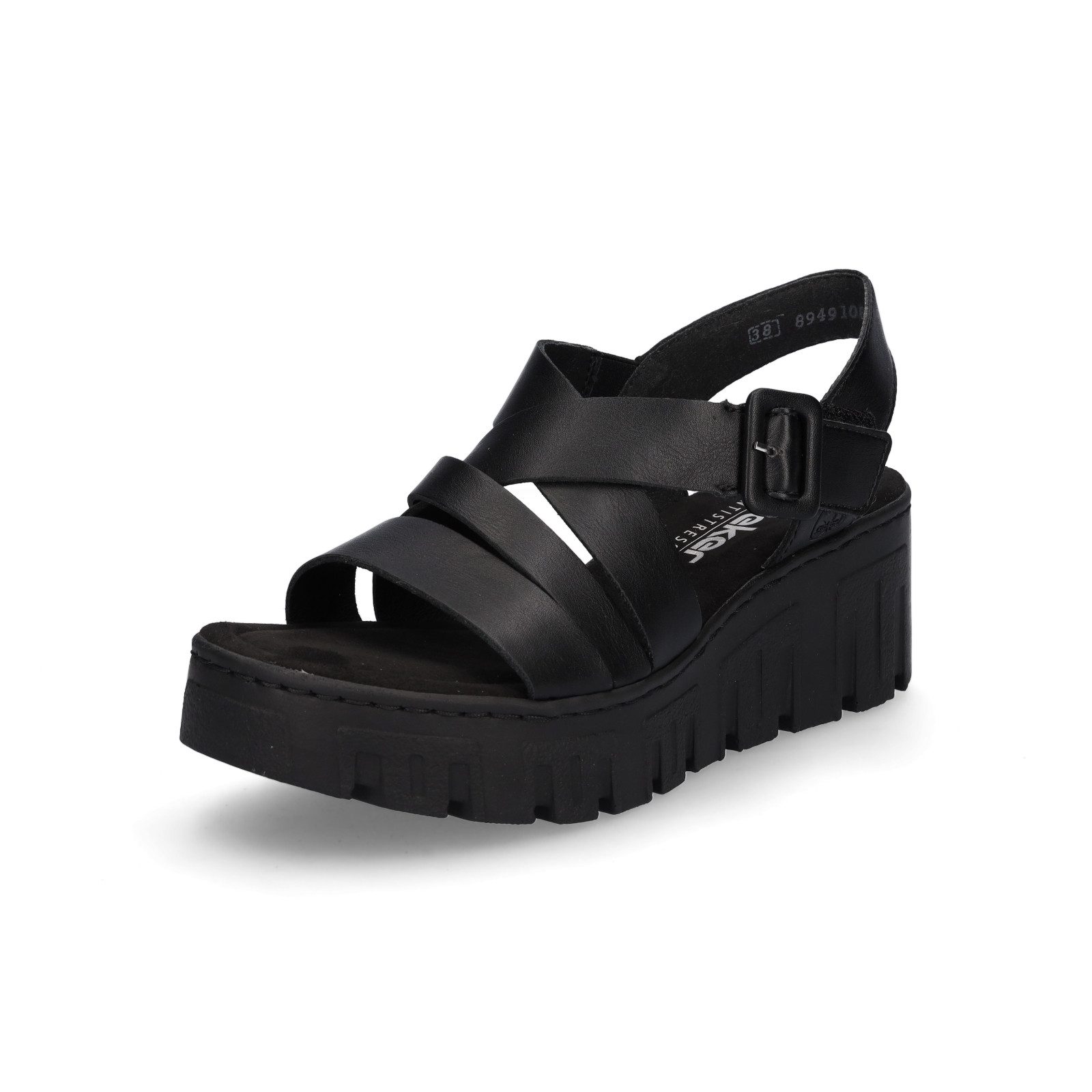 Rieker Rieker Damen Sandale schwarz Sandale günstig online kaufen