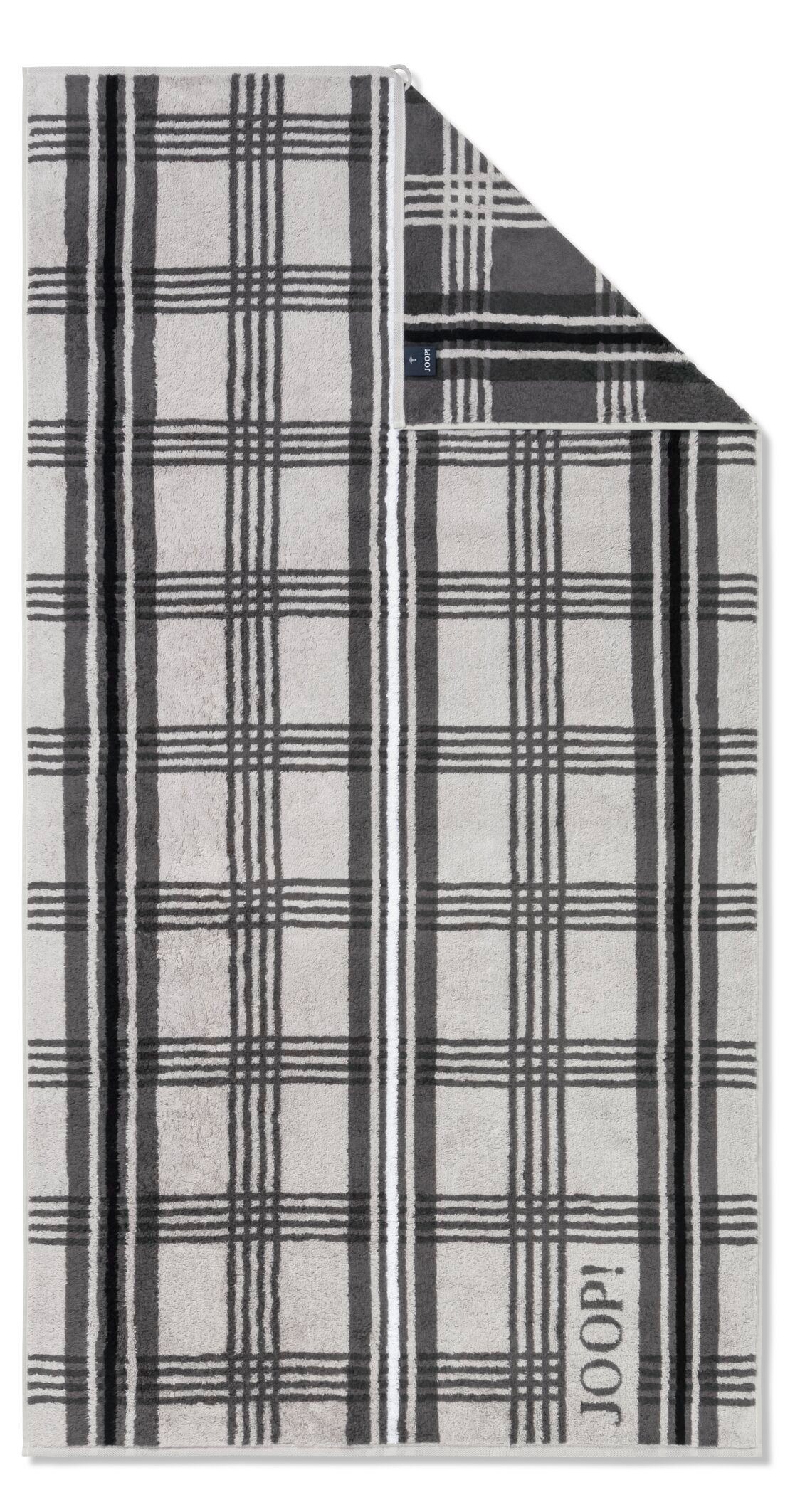 - Duschtuch, JOOP! Duschtuch LIVING Textil (1-St) Joop! Platin CHECKS