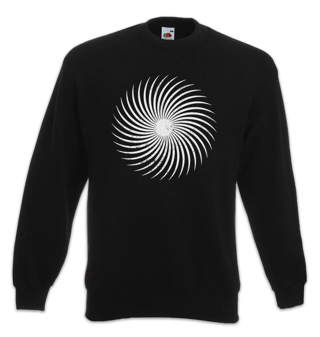 Sweatshirt Spiral Sun Sweatshirt Sonne Circle Kreis Kreisel Spirale Hypnose
