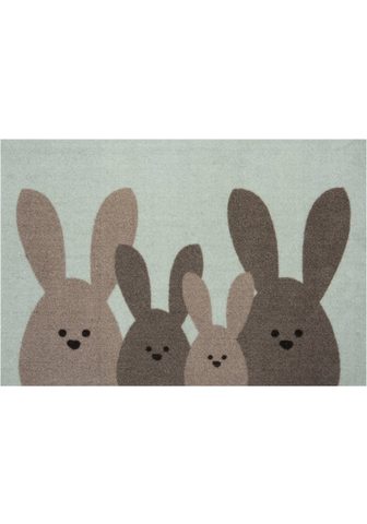 HANSE Home Durų kilimėlis »Bunny Family« rechteck...