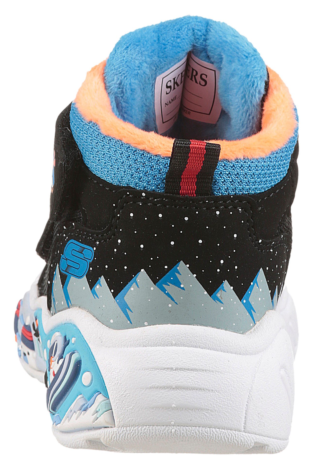 Skechers PLAY SCENE Winterstiefel Klettboots mit Warmfutter, Größenschablone zum Download – Bild 4 von 5