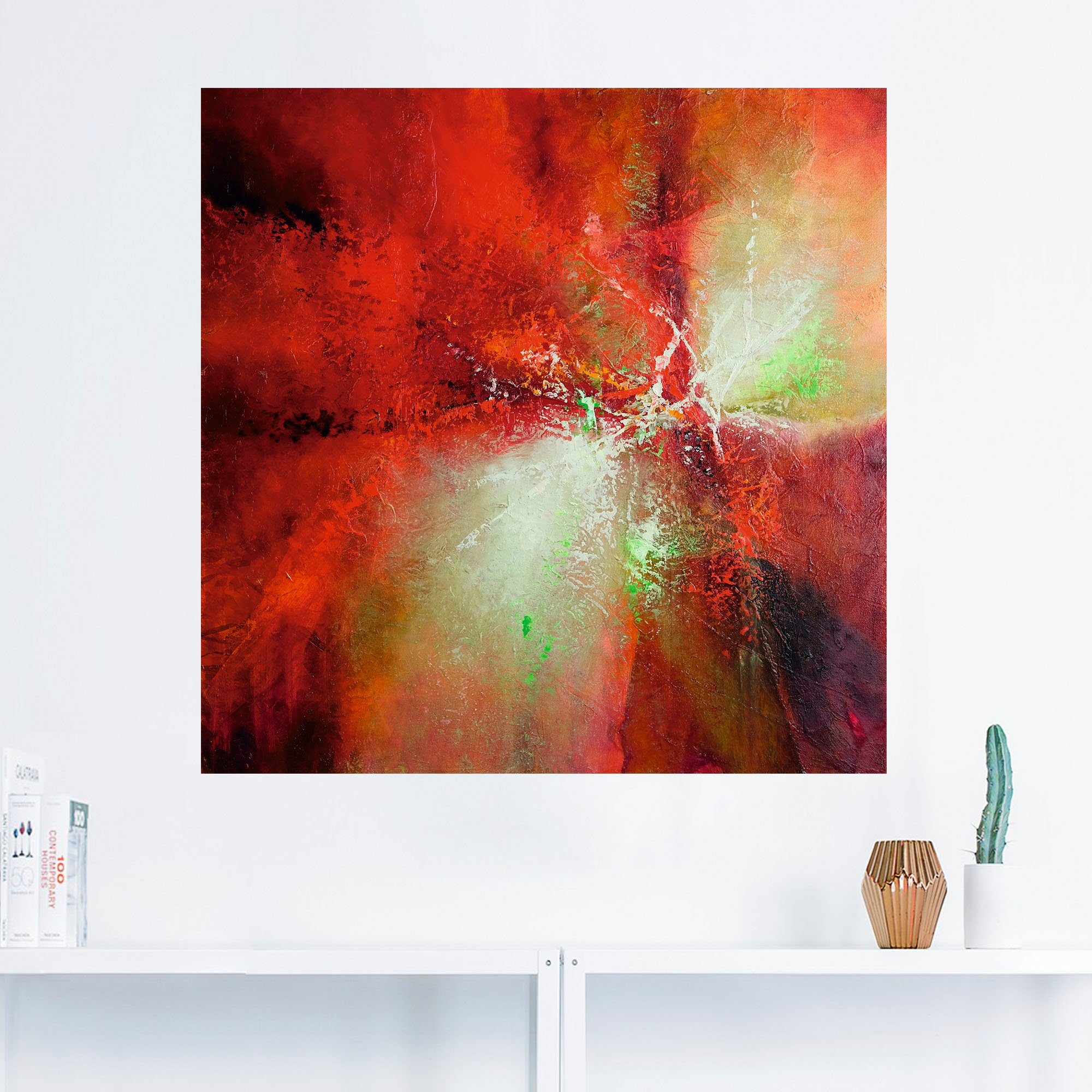Artland Wandbild »Energie«, Gegenstandslos (1 Stück), in vielen Größen & Produktarten - Alubild / Outdoorbild für den Außenbereich, Leinwandbild, Poster, Wandaufkleber / Wandtattoo auch für Badezimmer geeignet-HomeTrends