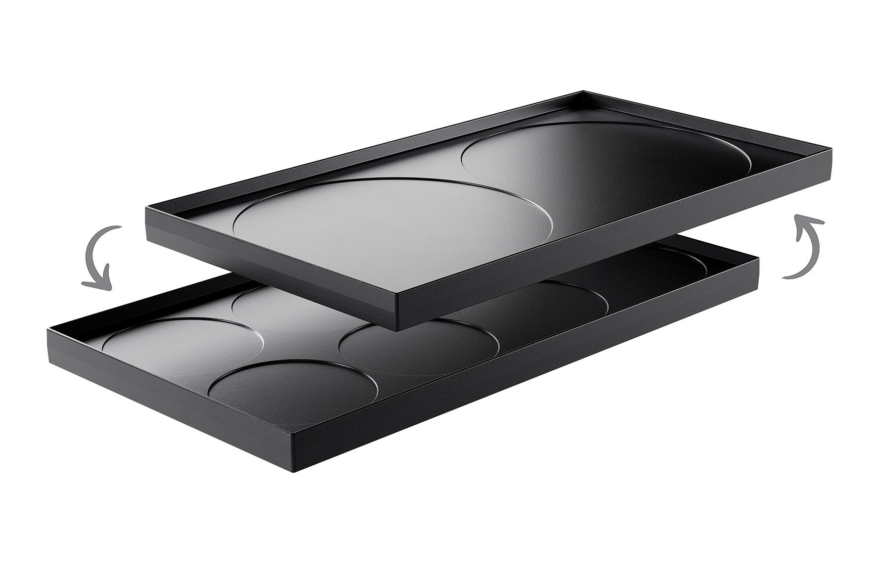 Stöckli Раклетнициpfännchen Stöckli Wende-Crêpeplatte für PizzaGrill 8