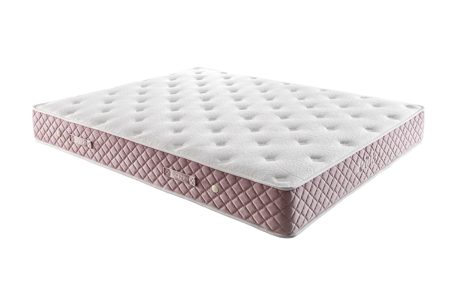Taschenfederkernmatratze, Bambi Pinky, Doppelseitige Matratze, Höhe 29 cm, H3 (Mittelfest), BAMBI YATAK, Hyper-Schaum, Doppelseitige Verwendung, Spezielle Komfortschicht