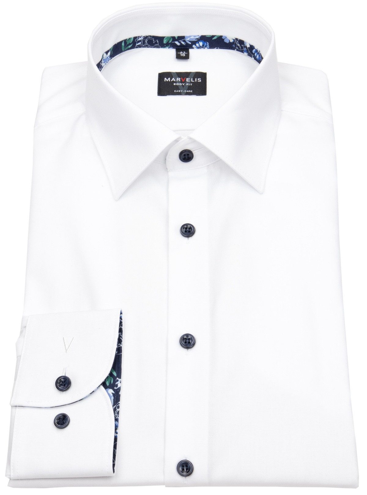 MARVELIS Businesshemd Body Fit extra langer günstig online kaufen