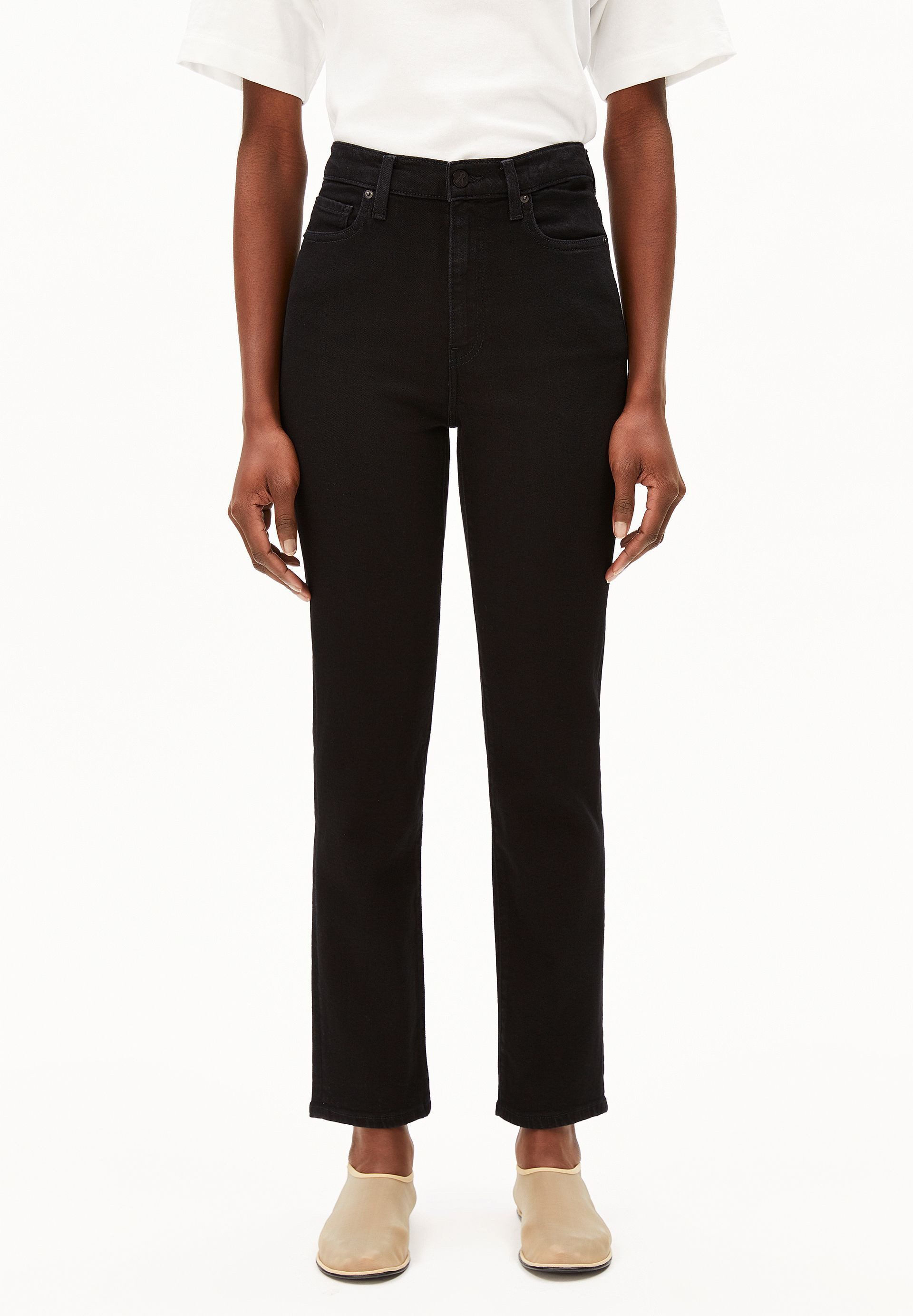 Armedangels Slim-fit-Jeans LEJAANI Slim Jeans Bio-Baumwoll Mix X-Stretch (X-Stretch) High waist