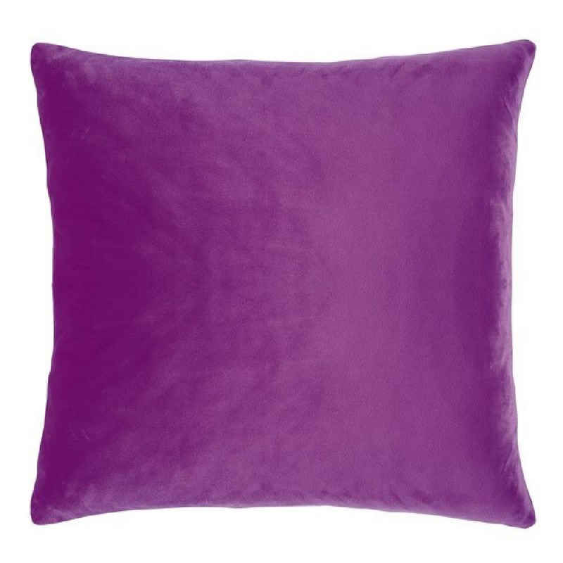 Kissenhülle Kissenhülle Samt Smooth Neon Purple (40x40cm), PAD