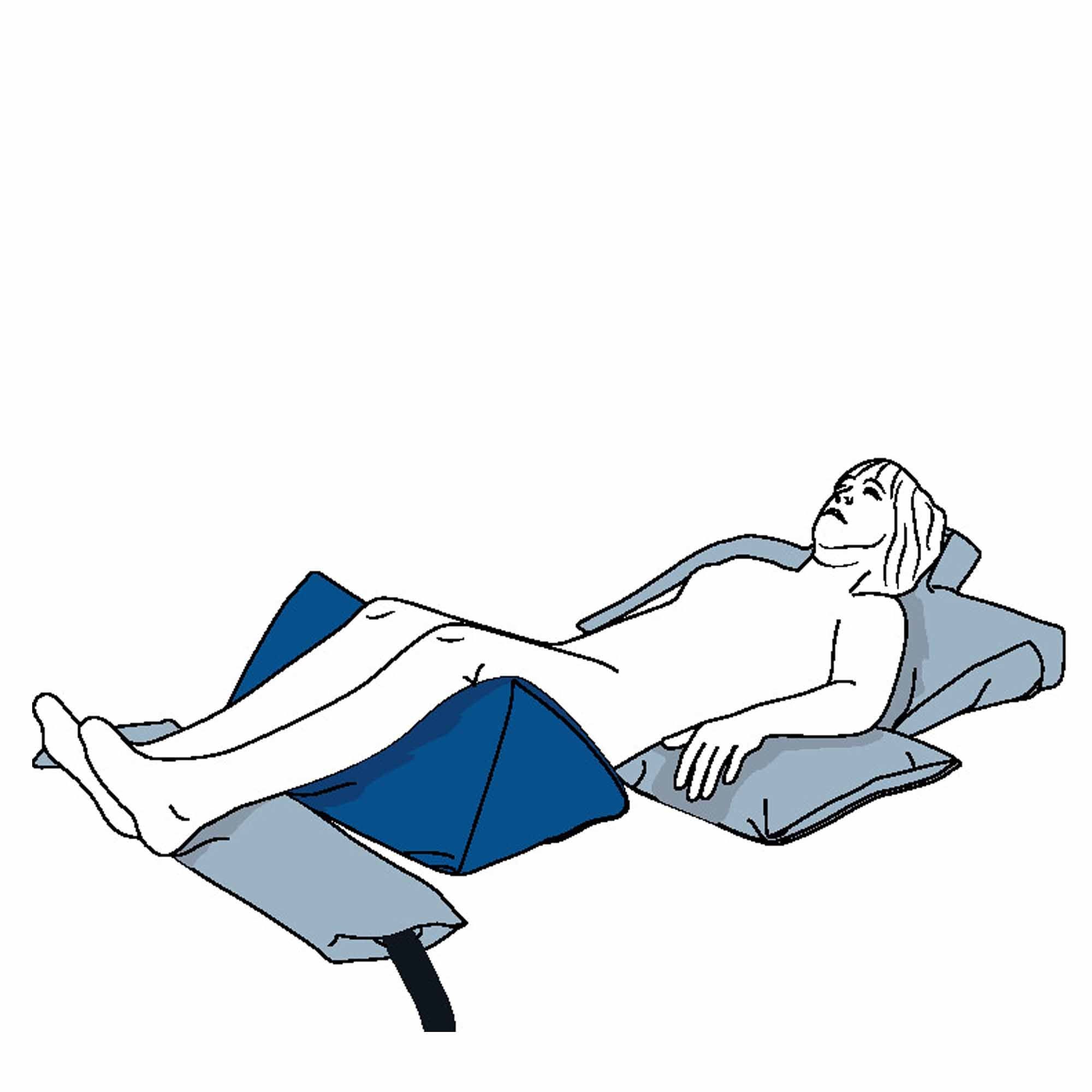 Softline Healthcare Products Lagerungskissen CareWave (Carepur) Deltakissen NEG0607 60 x 41 cm