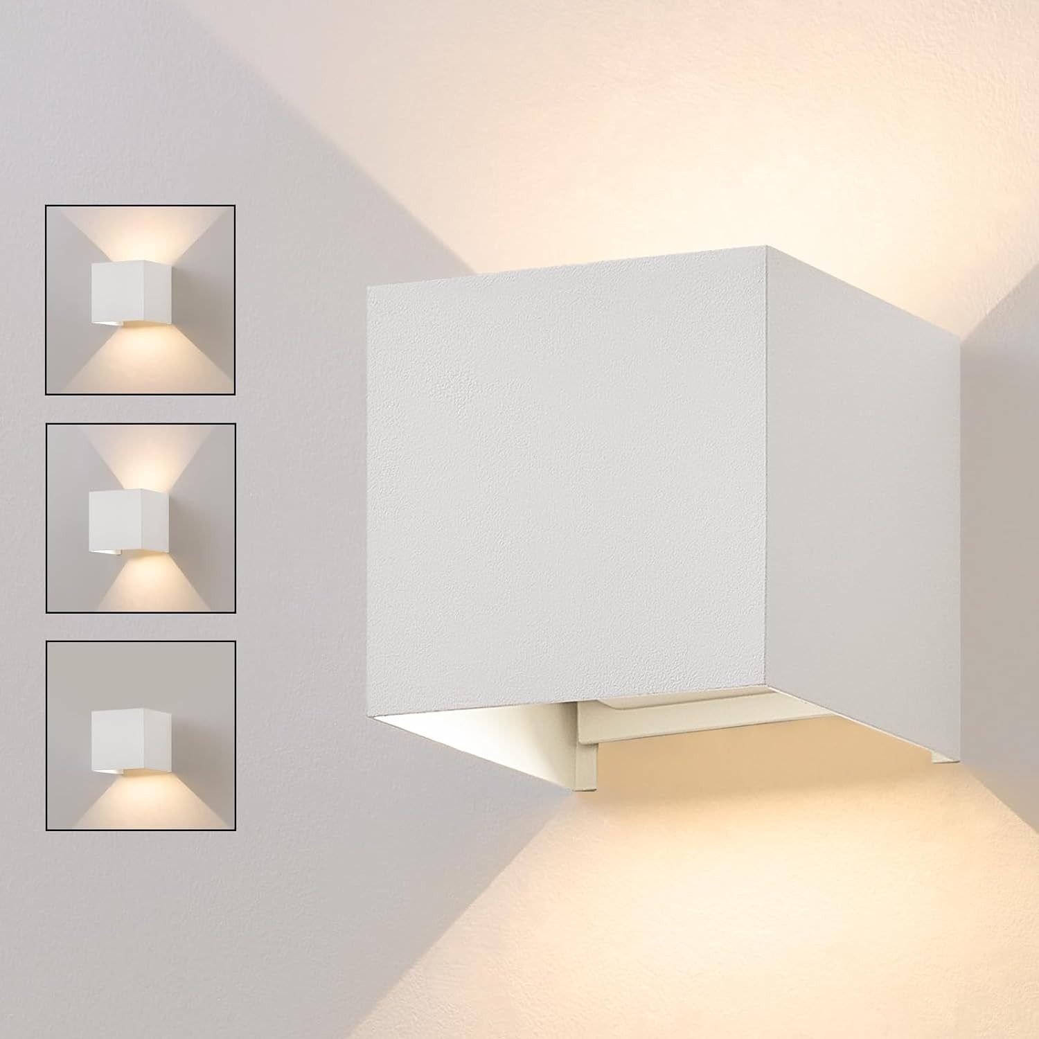 ZMH LED Wandleuchte Innen 1ER Wandlampe - Up And Down LED Außenwandleuchten günstig online kaufen