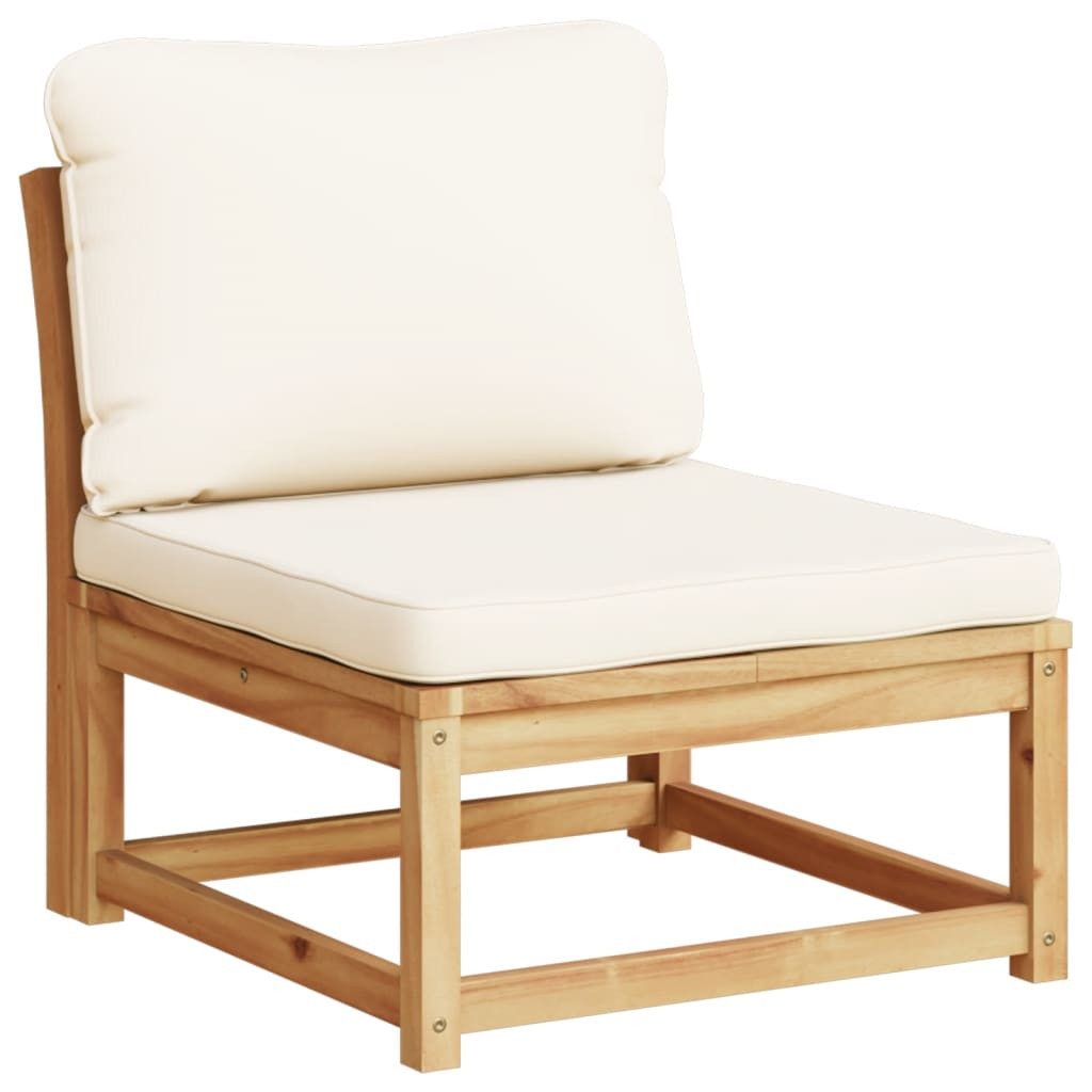 vidaXL Sofaelement Gartensofa mit Kissen Massivholz günstig online kaufen