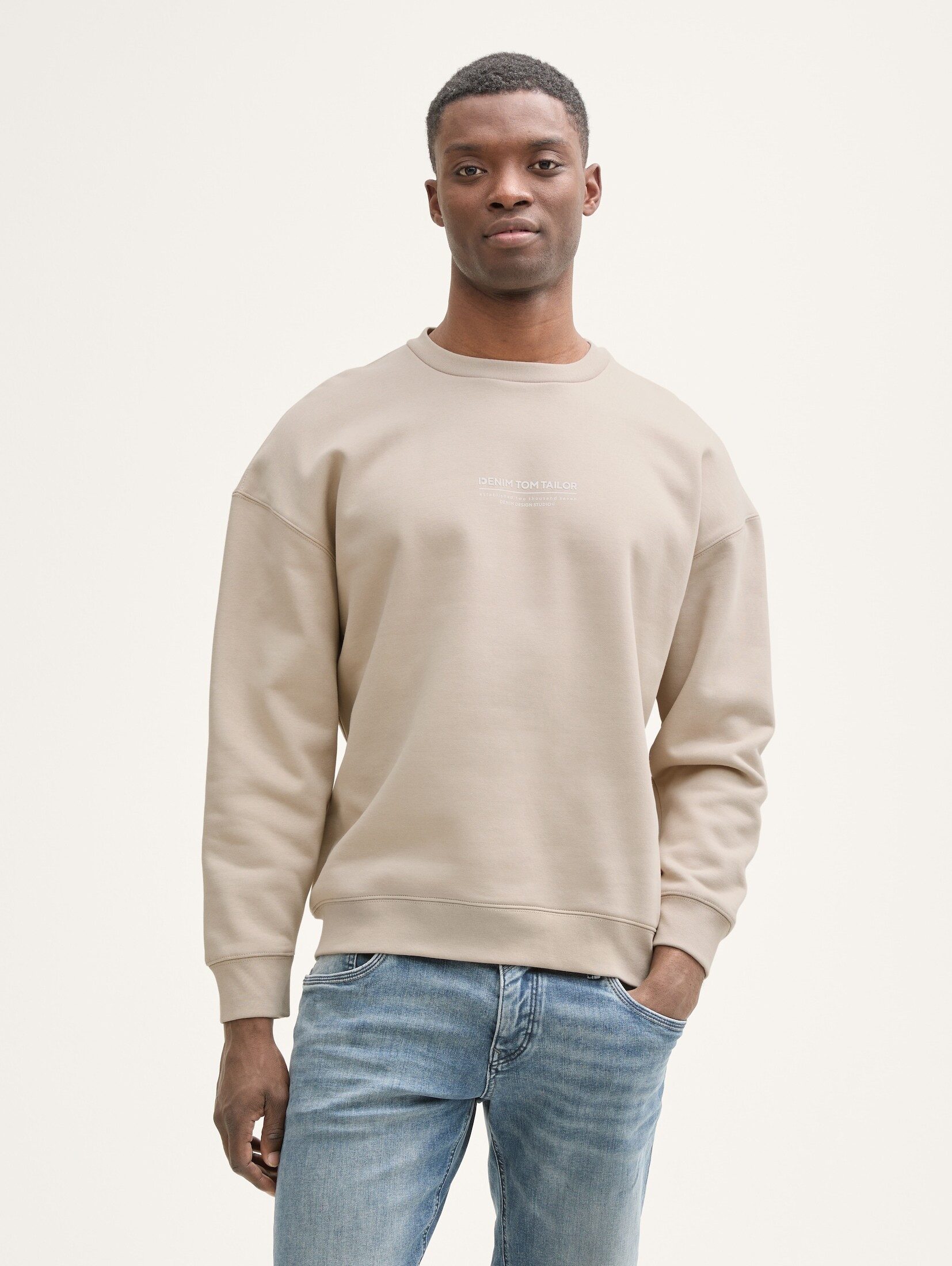 TOM TAILOR Denim Sweatshirt Relaxed Sweatshirt günstig online kaufen