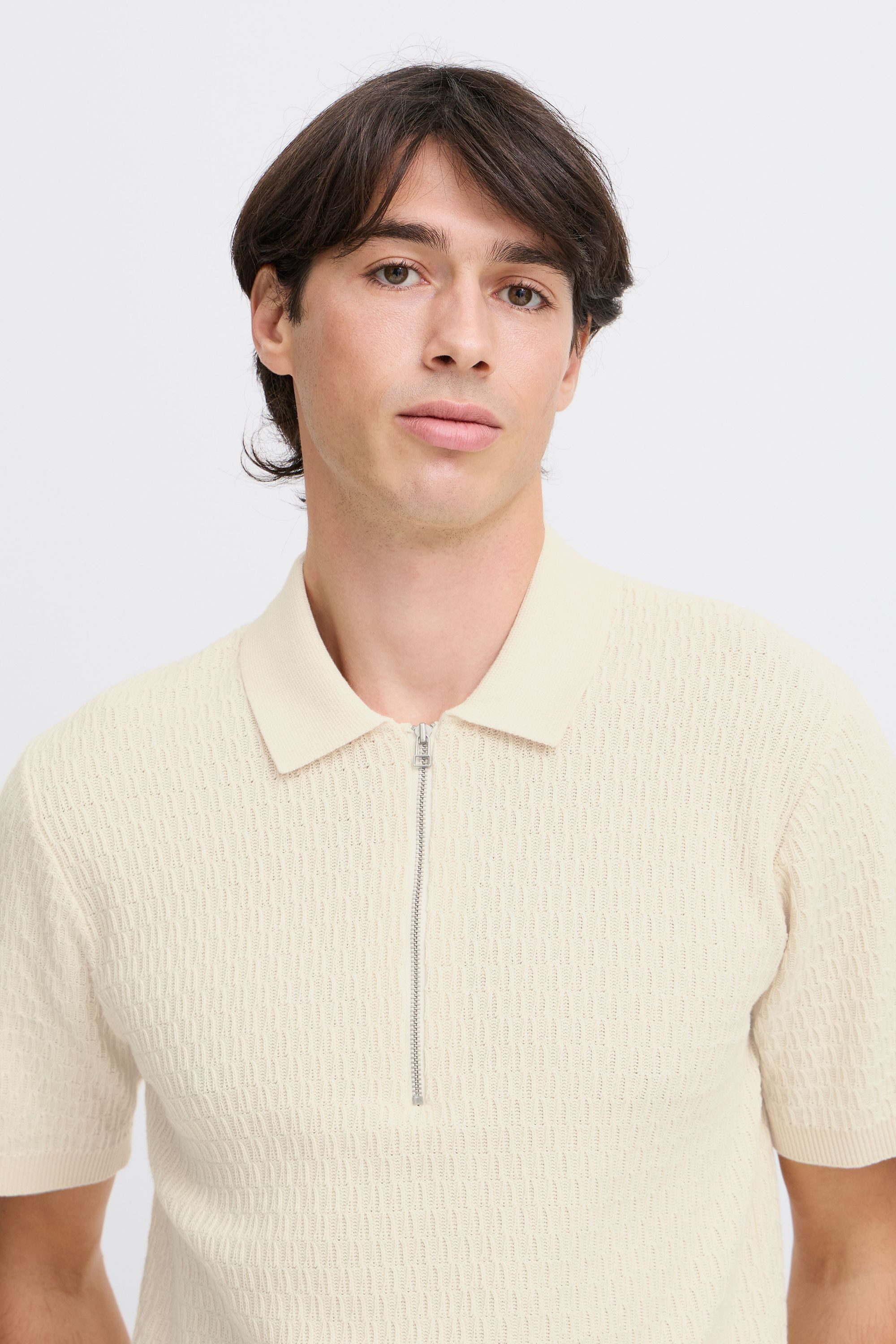 Casual Friday Poloshirt CFJoe Schickes Polohemd mit Reißverschluss