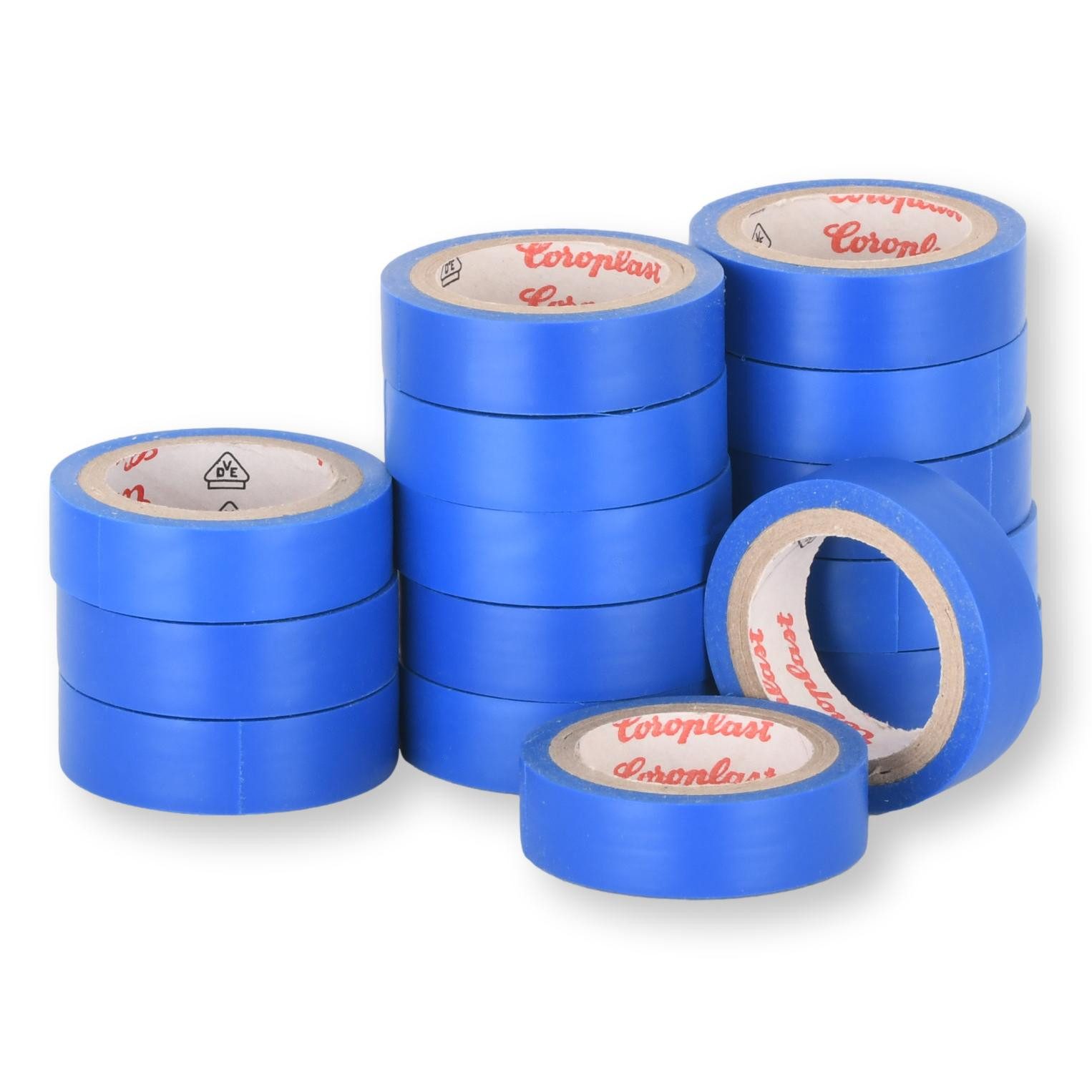 Coroplast Isolierband Blau 0,15x12mm, 15tlg