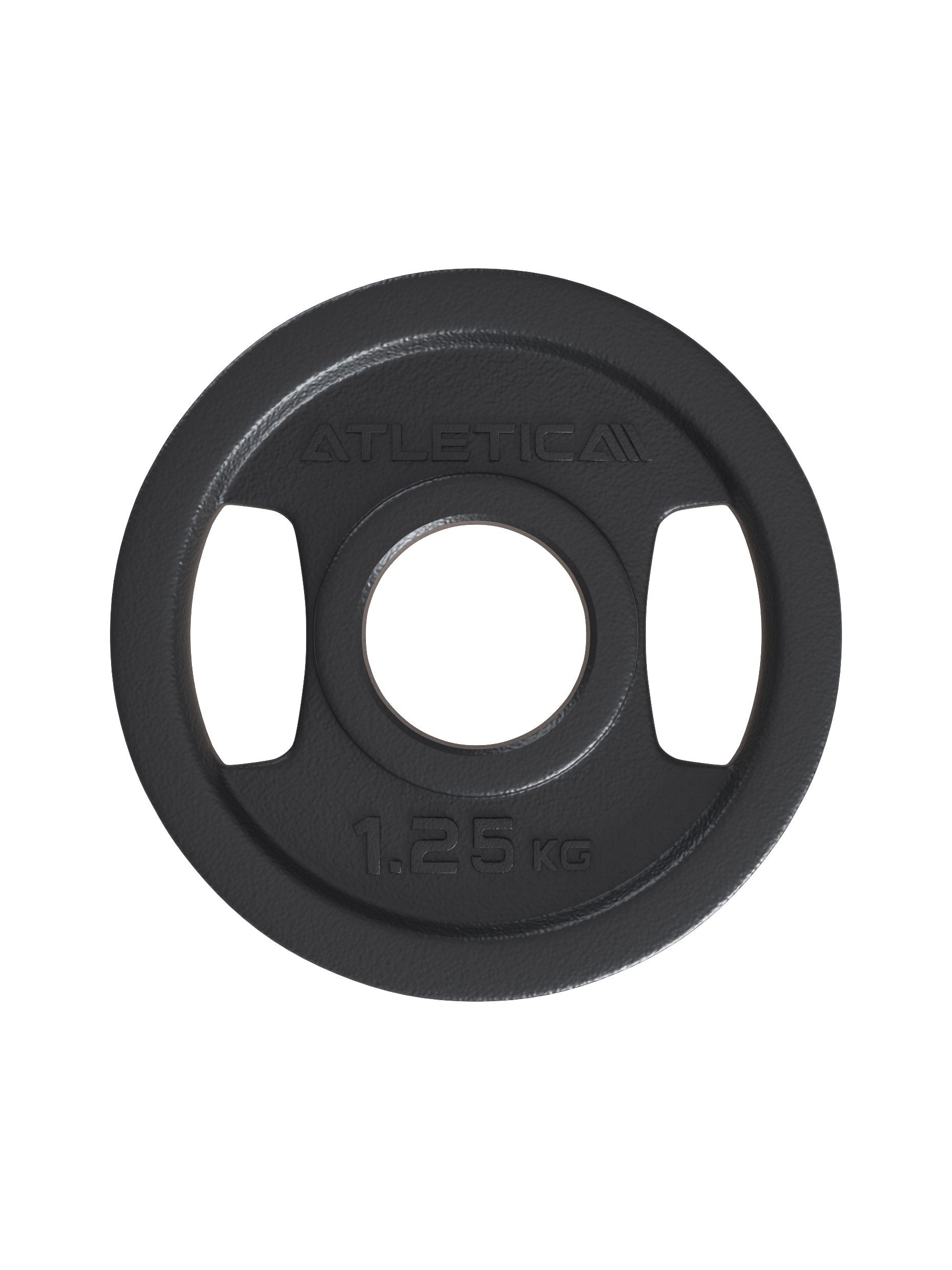 ATLETICA Hantelscheibe 2H Iron Plates, ⌀50mm, Paarweise, 1.25 kg, (2-tlg)