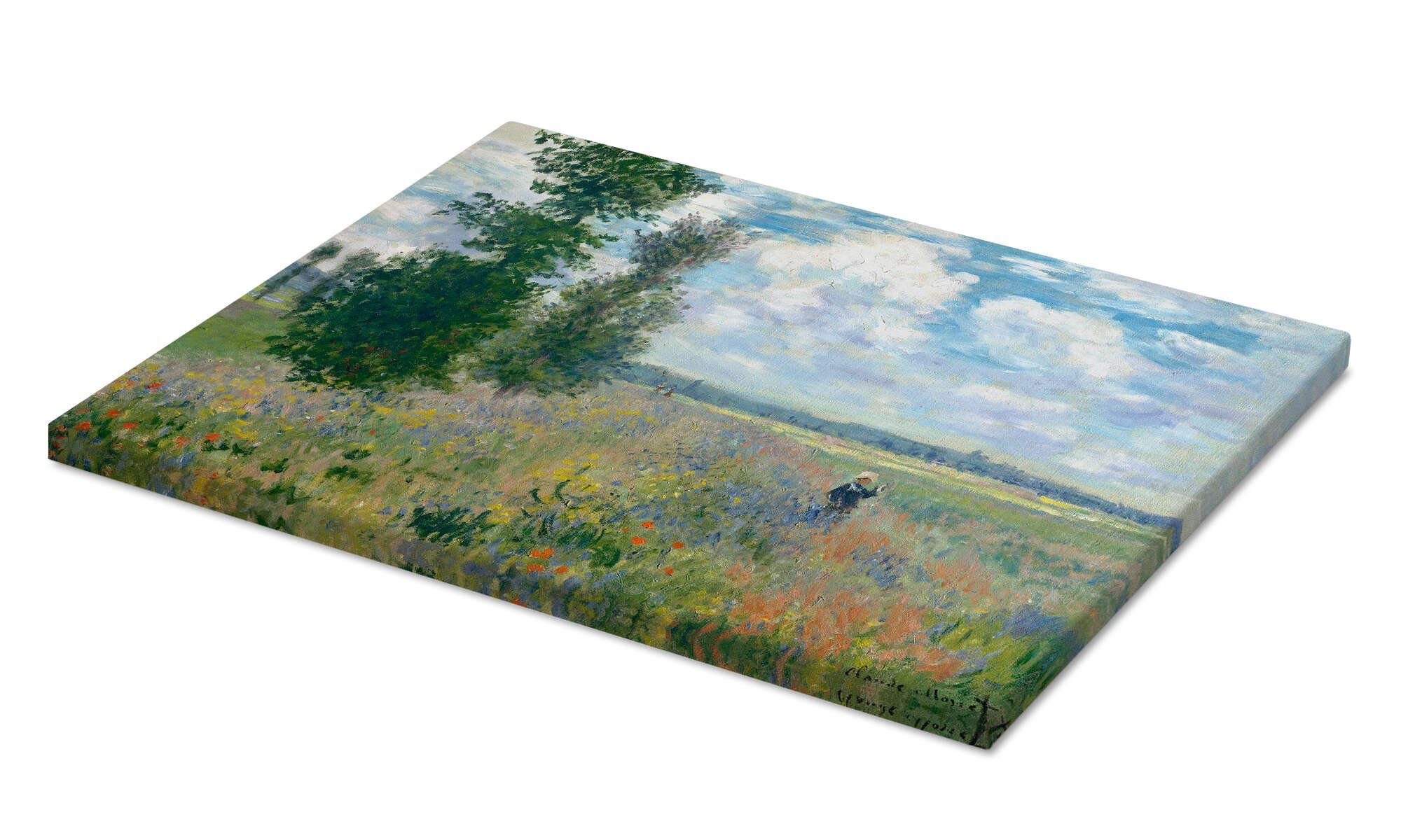 Posterlounge Wandbild Mohnfelder in der Nähe günstig online kaufen