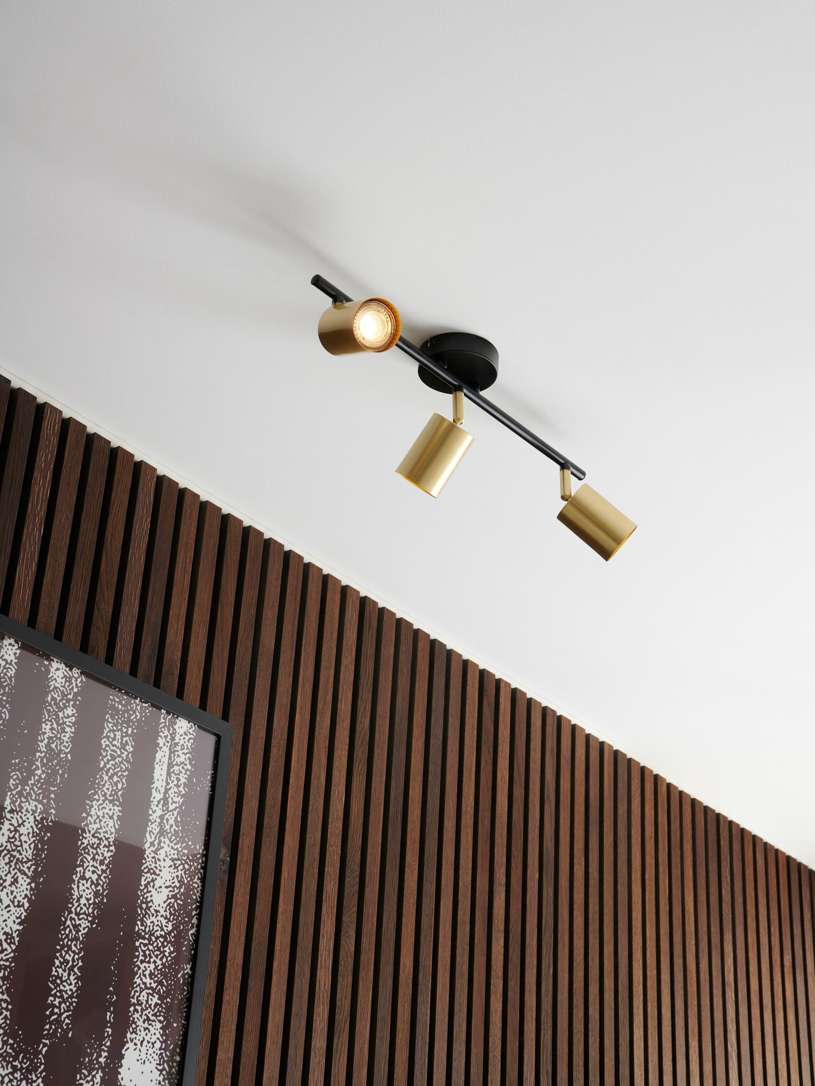 Nordlux Deckenspot Explorer, Zeitgenössischer und Leuchtmittel, Lampenkopf einfacher ohne verstellbarer Stil