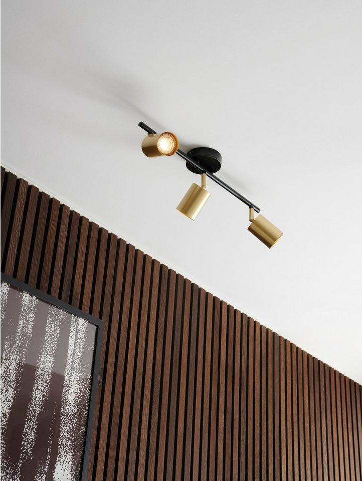Nordlux Deckenspot Explorer, ohne Leuchtmittel, Zeitgenössischer und einfacher  Stil, verstellbarer Lampenkopf