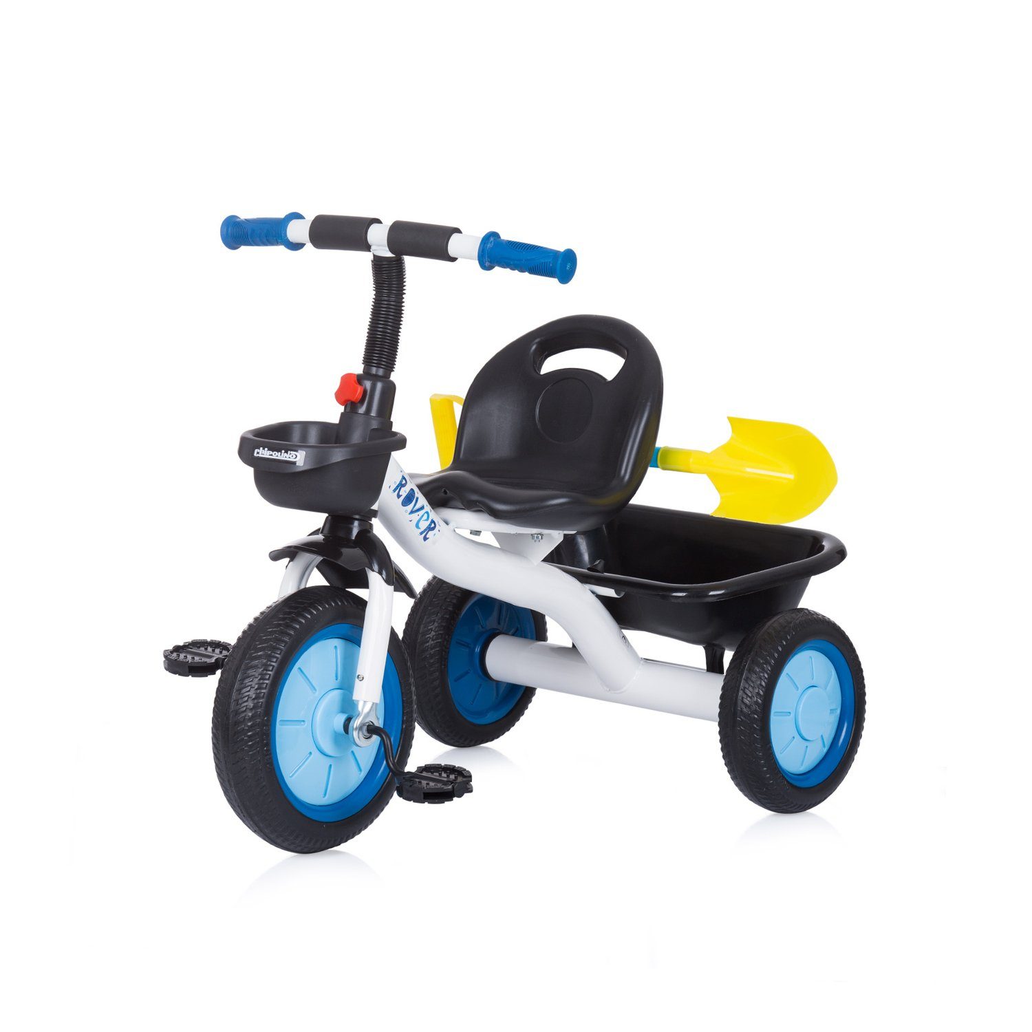 Spielzeug Dreiräder Chipolino Dreirad Dreirad Rover Pedale, Körbe, maximale Traglast 25 kg, inkl. Schaufel