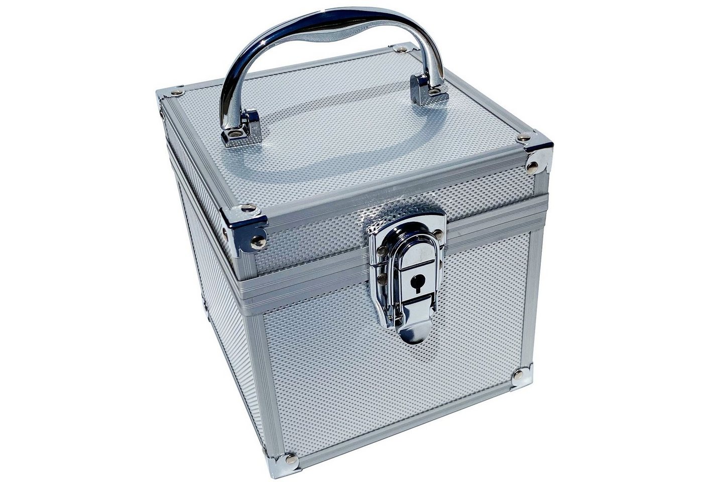 Thumbnail - ECI Tools Werkzeugkoffer Aluminium Koffer Leer Silber Würfelform Alu Box