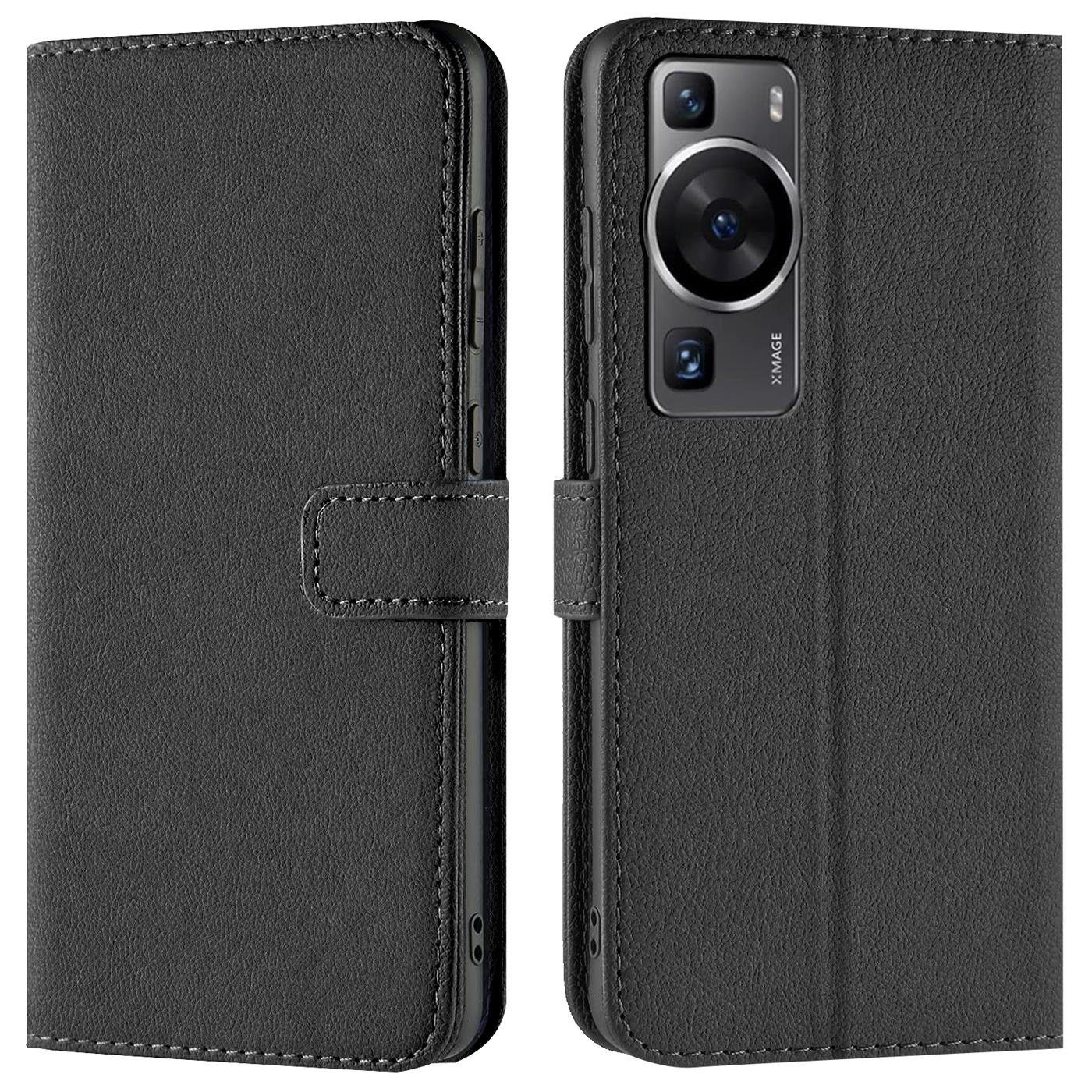 CoolGadget Handyhülle Wallet Klapp Tasche Book Case für Huawei P60 Pro 6,67 Zoll, Hülle Klapphülle Flip Cover Etui Schutzhülle