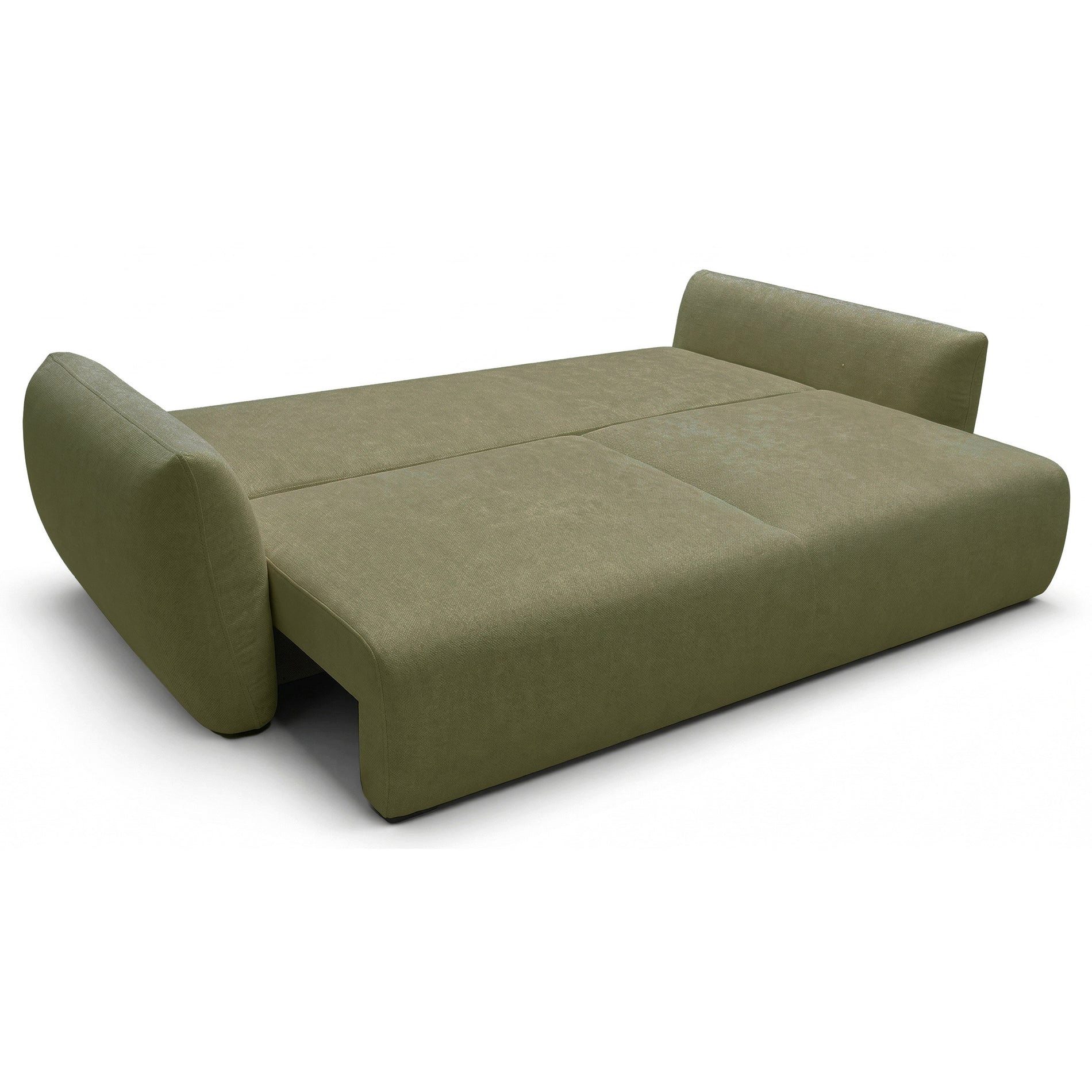Selsey Schlafsofa, mit Schlaffunktion, Stauraum, Chenille und Zierkissen, 221 cm