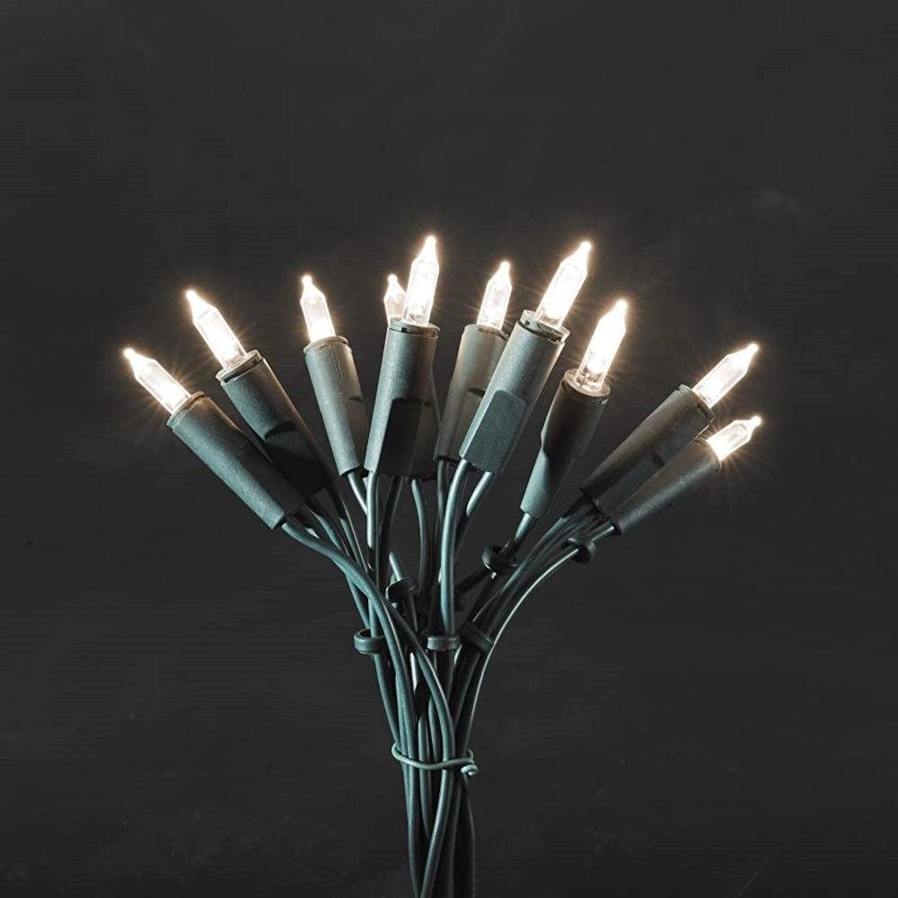 KONSTSMIDE LED-Lichterkette LED Mini-Lichterkette 100er warmweiß 14,85m ein Strang 6304-120