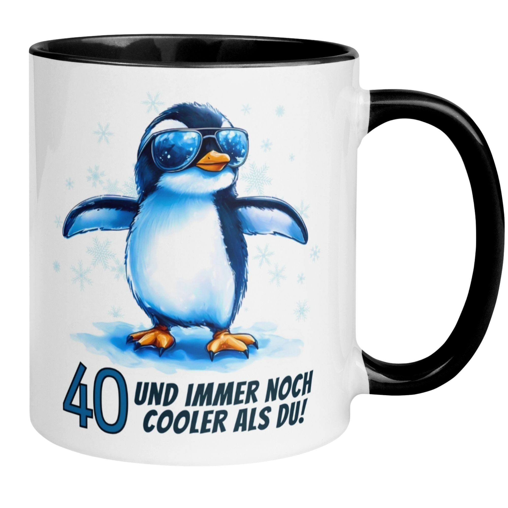 Momentals Tasse 40. Geburtstag Mann Frau – Cooler – Geburtstagsgeschenk Männer Frauen, Gratis Versand · Links-&Rechtshänder · Spülmaschinenfest