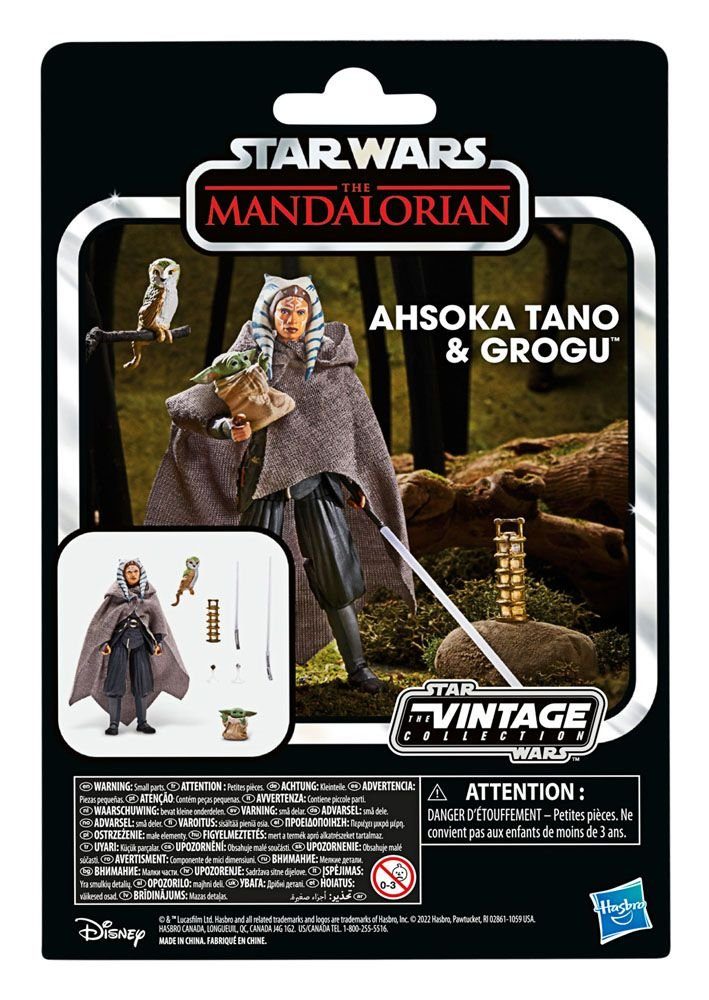 Vintage cm 2022 10 Mandalorian Collection Tano Hasbro Grogu Actionfigur Wars: Ahsoka The Actionfigur Star &