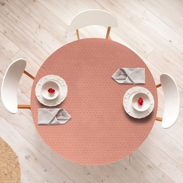 Abakuhaus Tischdecke Rundum-elastische Stofftischdecke, Punktmuster Abstrakt Kleine Runden