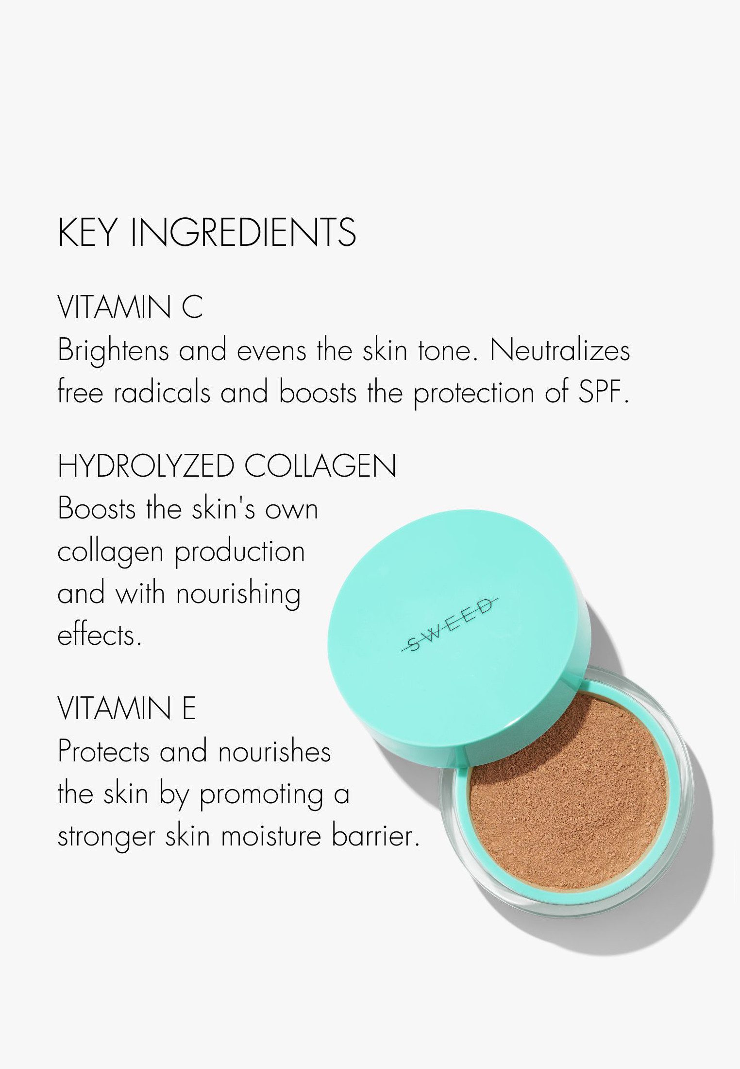 Sweed Puder Sweed Gesichtspuder Miracle Powder Mini