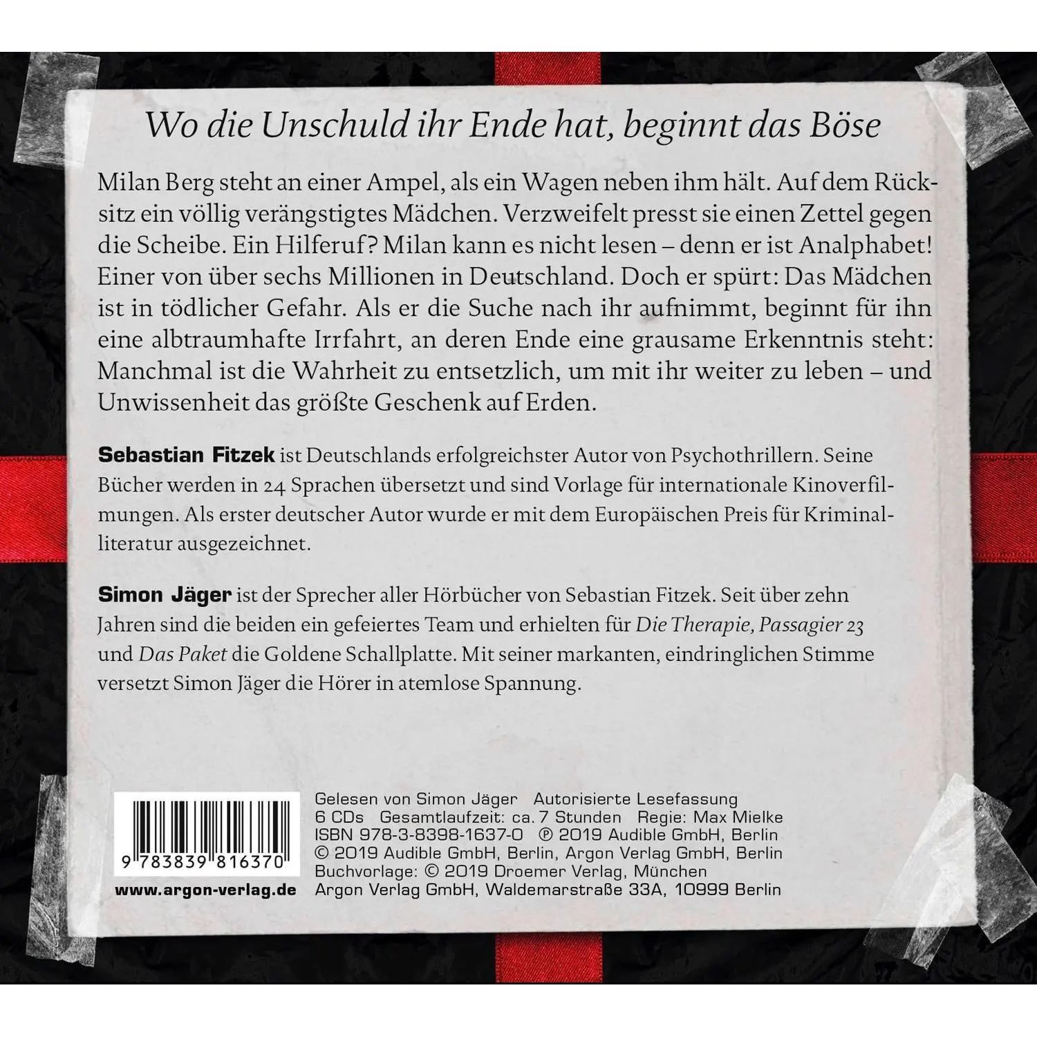 Argon Verlag Hörspiel Das Geschenk