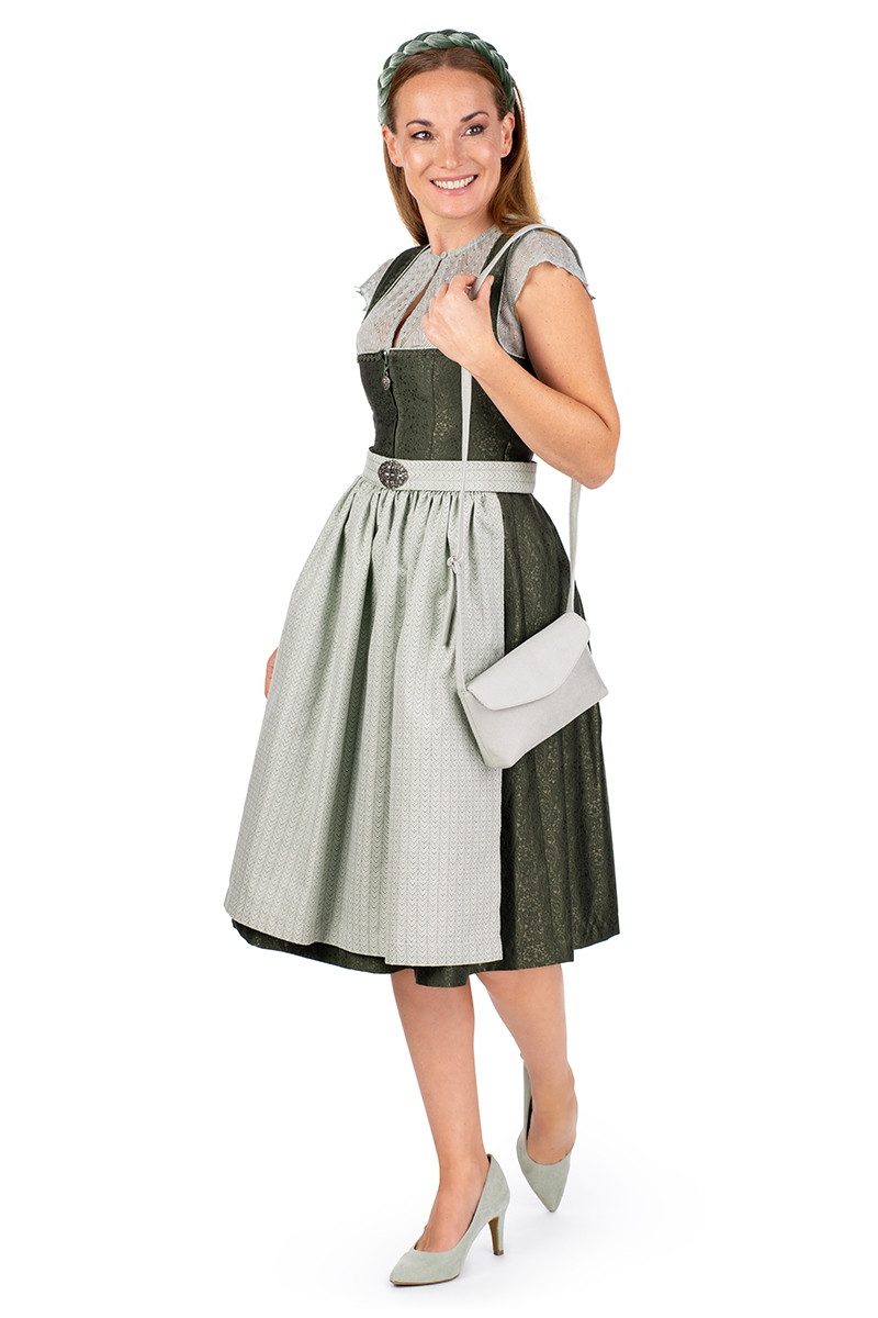 MarJo Dirndl Midi Dirndl 2tlg. - SEßLACH - olive/pistazie – Bild 5 von 5