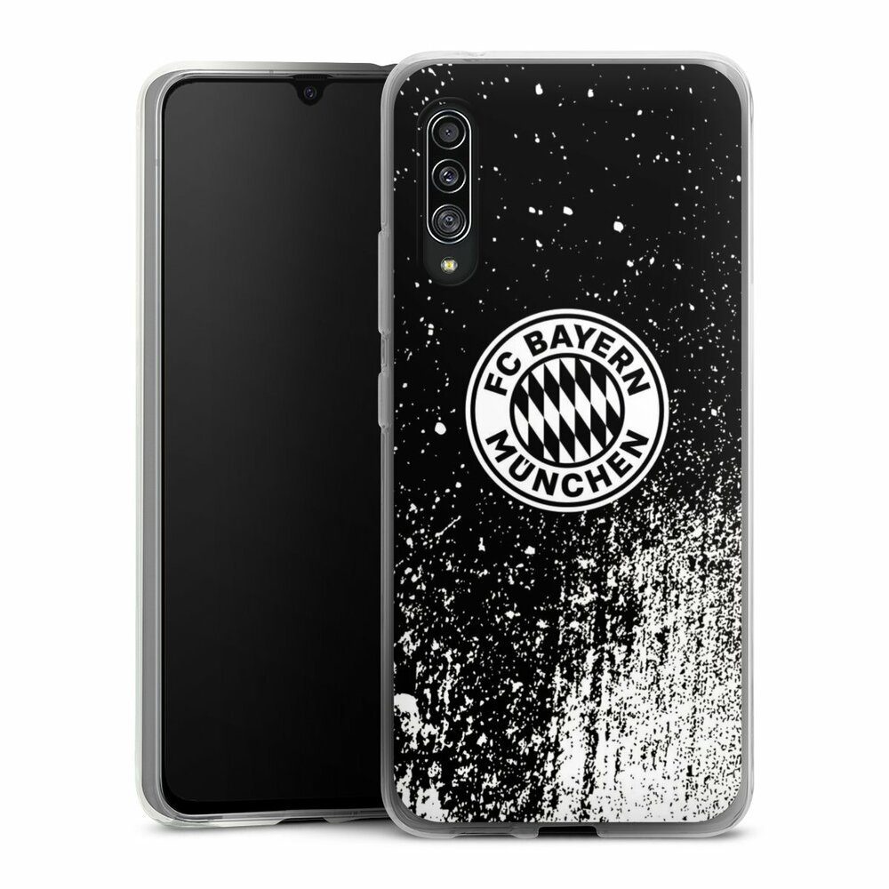 Handyhülle FC Bayern München Offizielles Lizenzprodukt FCB Splatter Schwarz - FCB