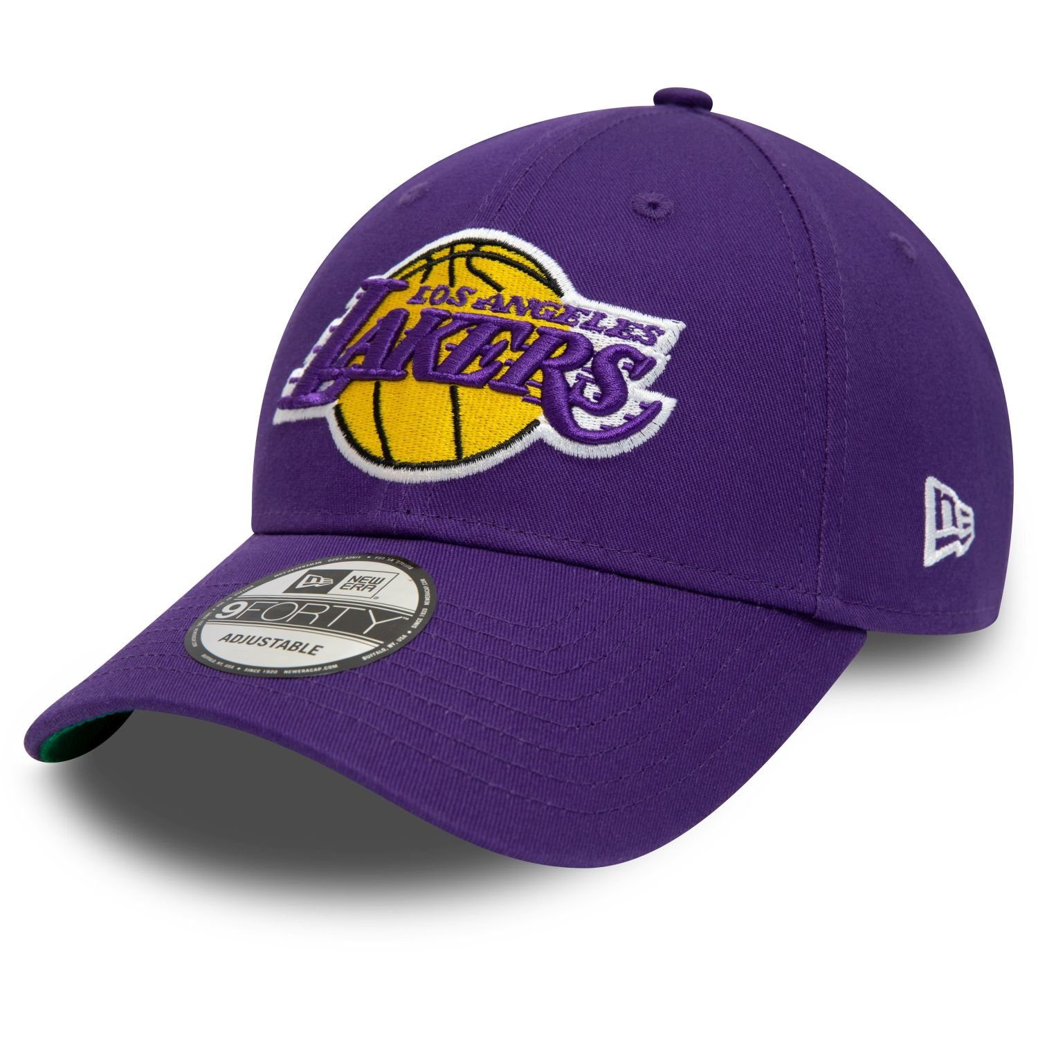 New Era Baseball Cap 9Forty Strapback SIDE PATCH Los Angeles Lakers