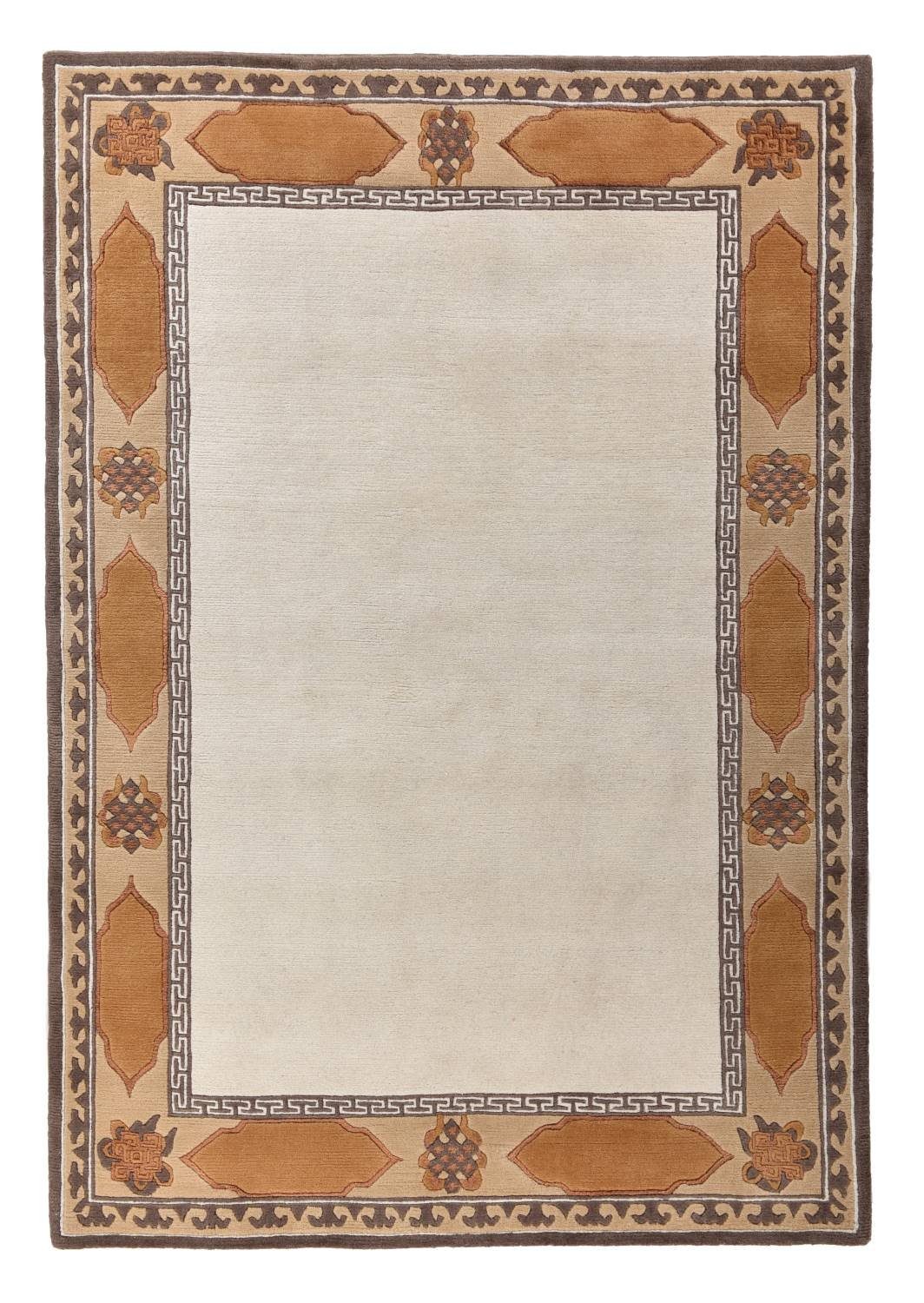 Teppich Gurkha, THEKO, Rechteckig, 160 x 230 cm, beige multi