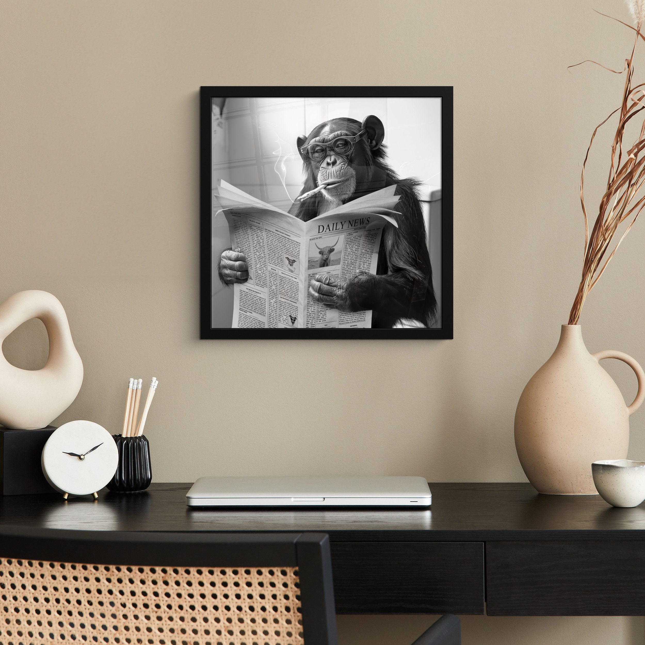 MuchoWow Poster Schimpanse - Affe - günstig online kaufen