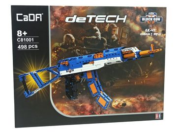 LEAN Toys Wasserpistole Sturmgewehr Set Waffe Militär Spielzeug Kalashnikow Bauen Gewehr Gun