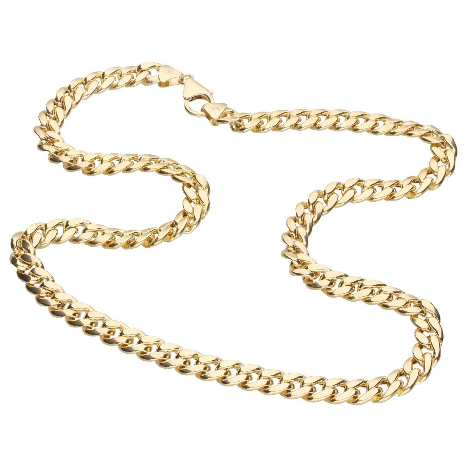 Luigi Merano Panzerkette Panzerkette, teilmassiv, Gold 585 günstig online kaufen