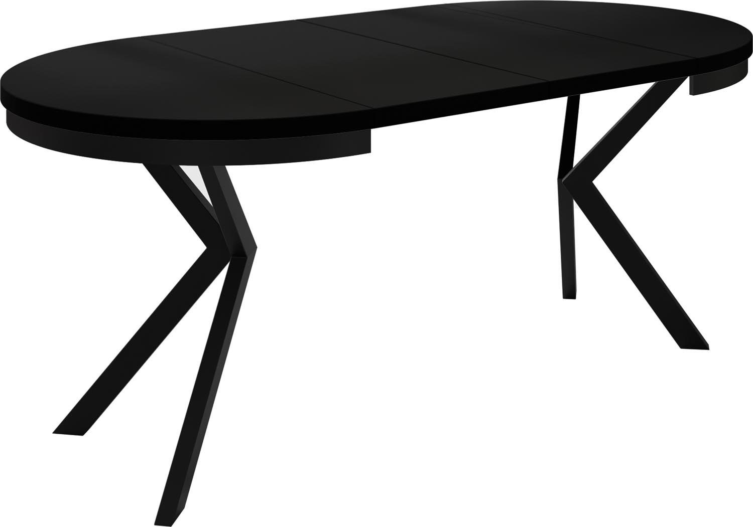 GROUP Loft-Stil mit Tisch Ross, Esstisch WFL im Metallbeinen Schwarz