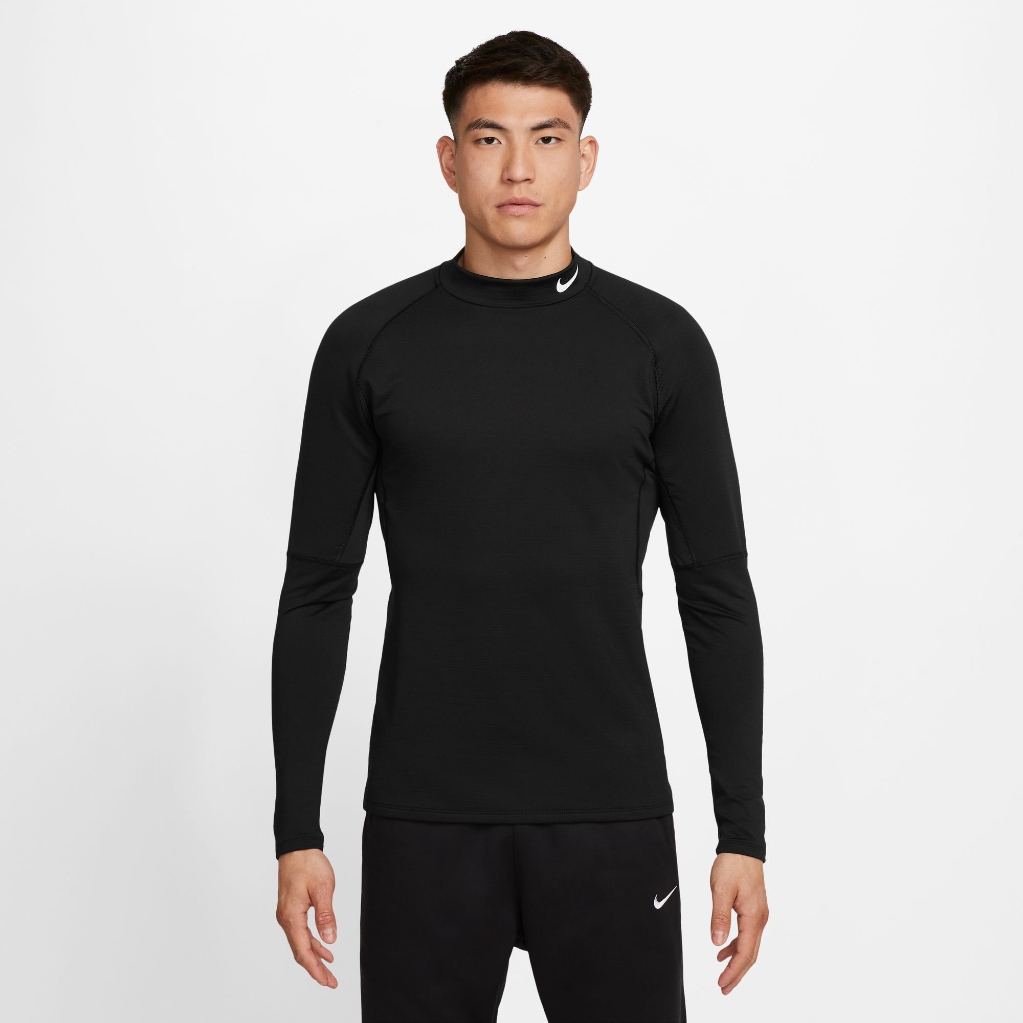 Nike Trainingsshirt PRO MEN'S LONG-SLEEVE MOCK-NECK TOP