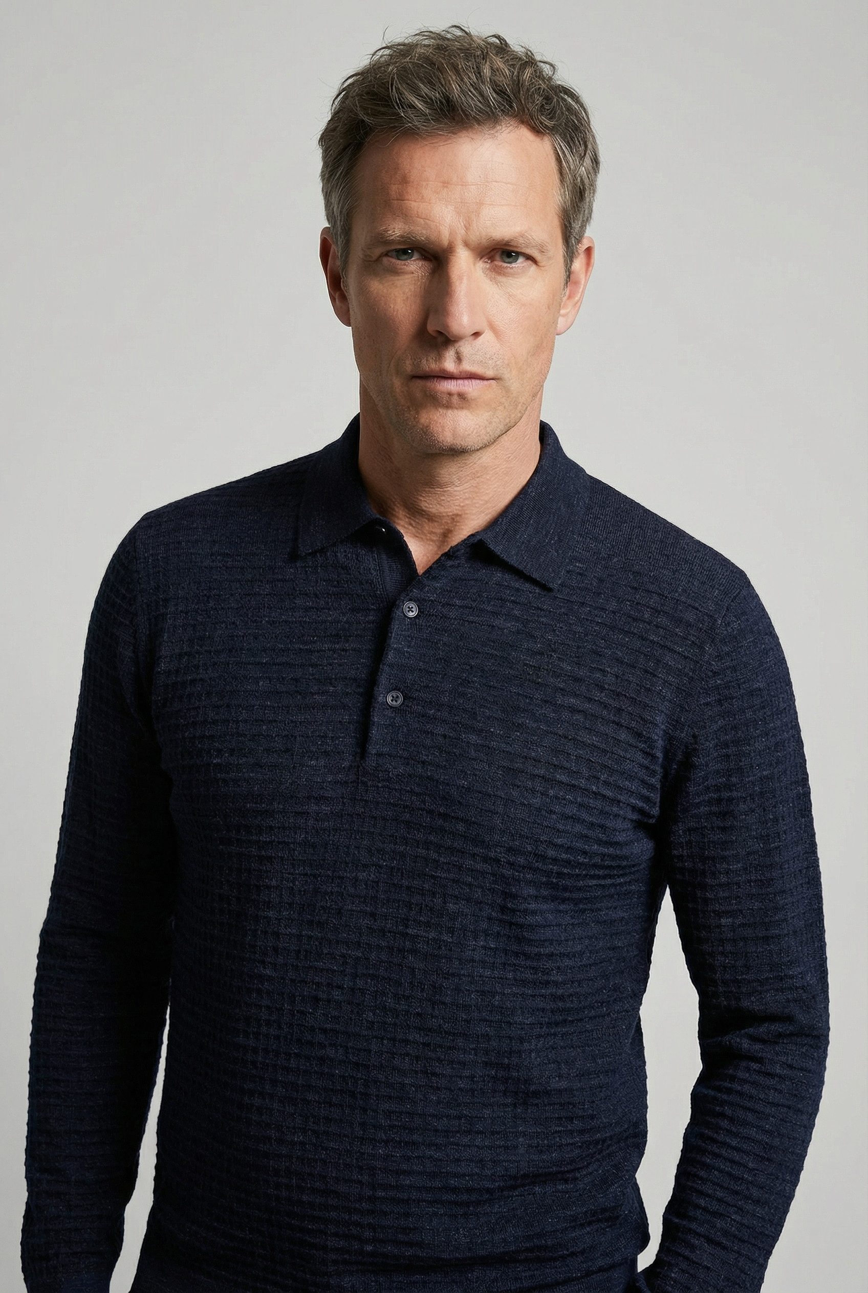 OLYMP Polokragenpullover strukturiert, normale Passform günstig online kaufen